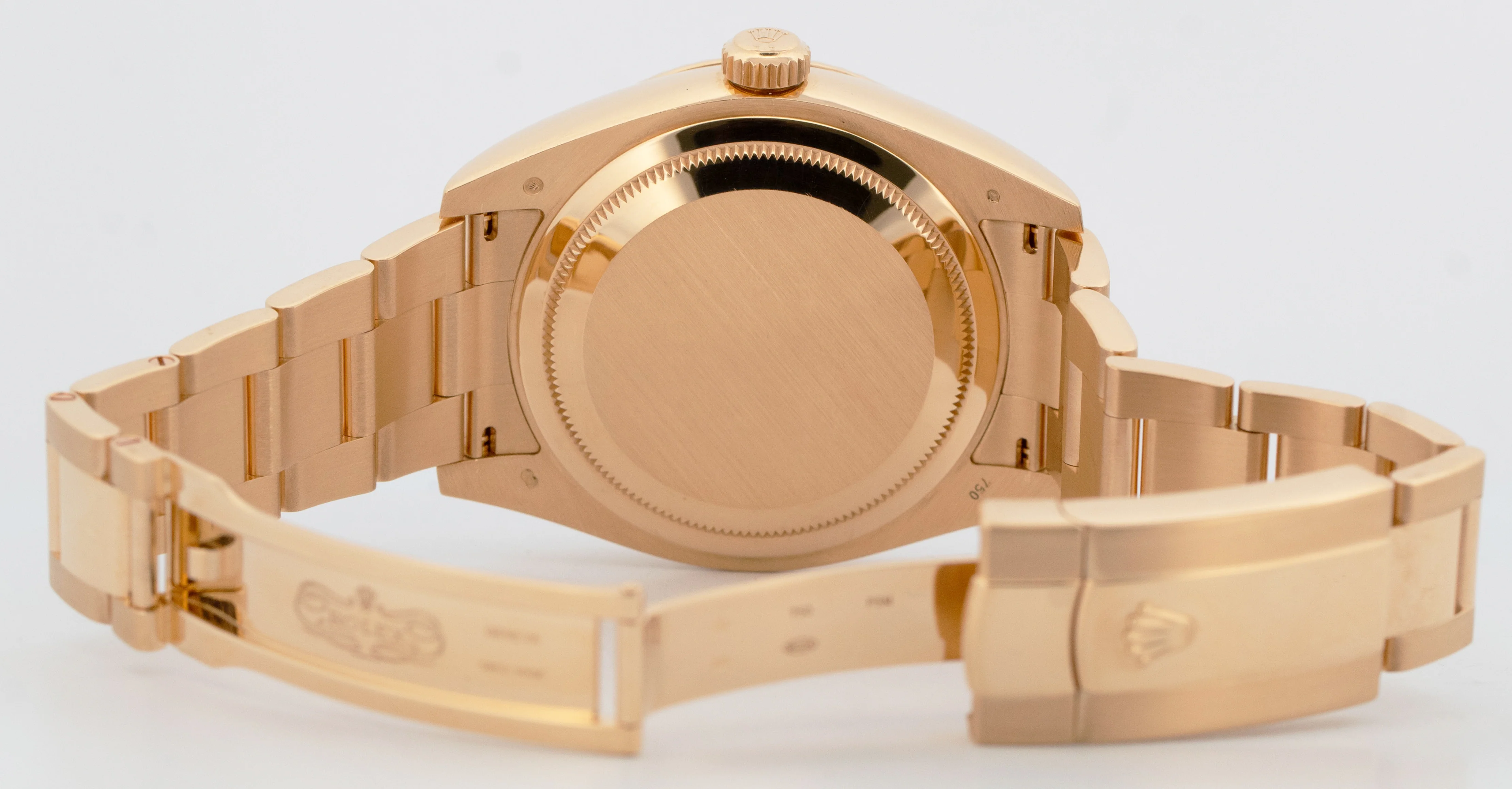 MINT Rolex Sky-Dweller CHAMPAGNE ARABIC 18K Yellow Gold Oyster 42mm 326938 Watch - Image 8