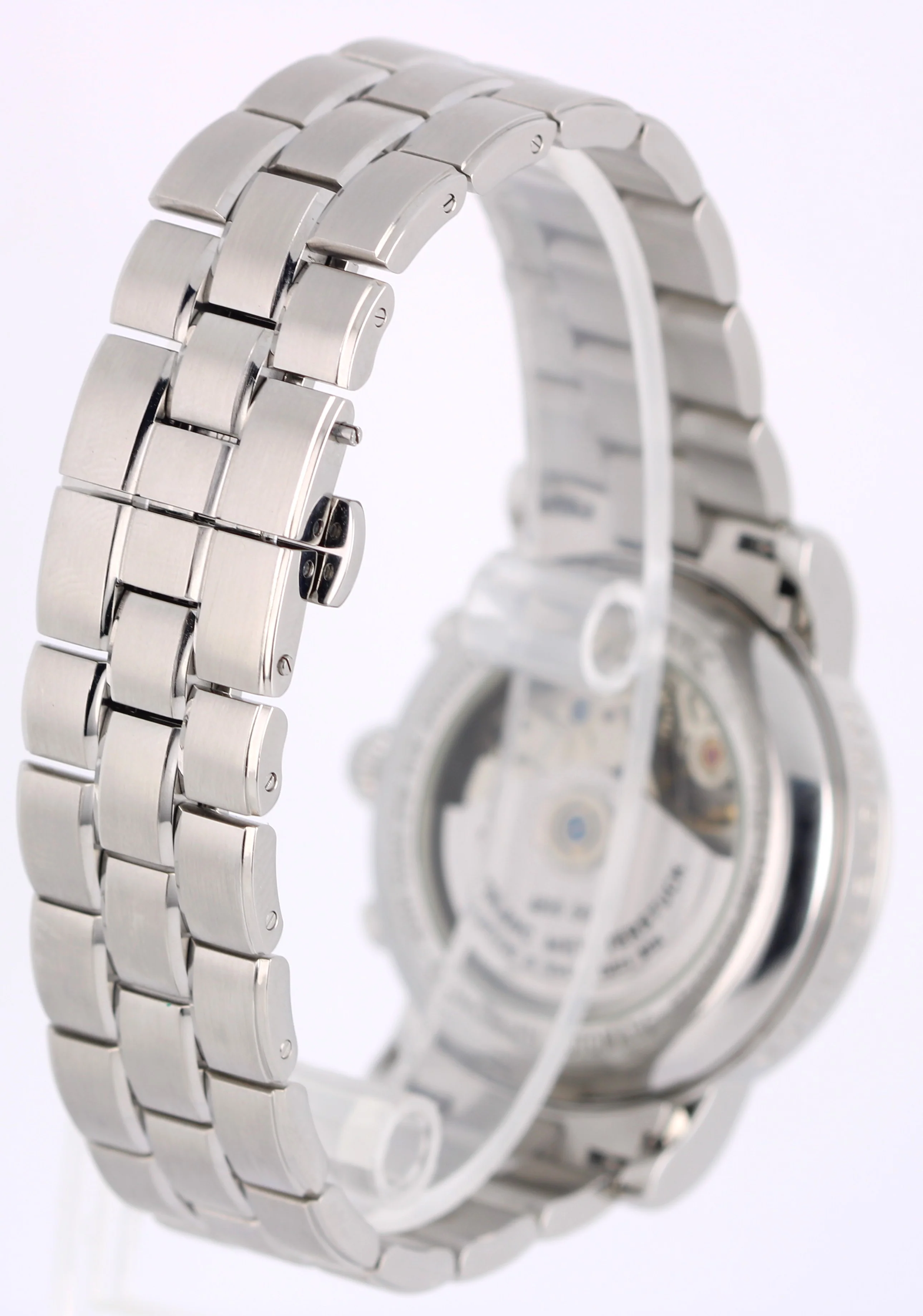 Montblanc Star Meisterstuck Day Date Chronograph Silver 38mm 7016 Watch BOX - Image 5