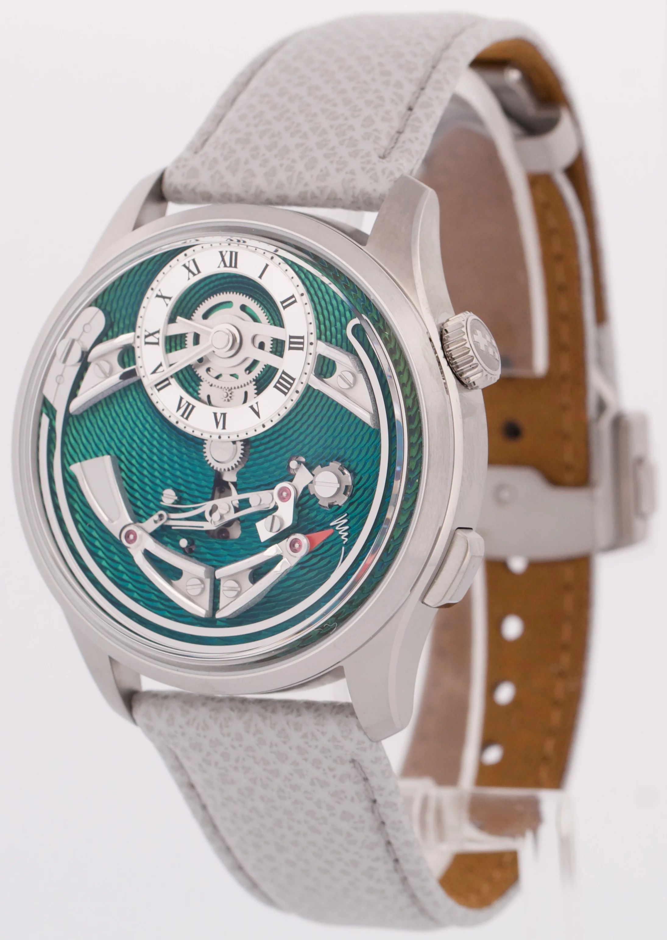 NEW 2024 Christopher Ward C1 Bel Canto Classic VERDE Titanium Automatic 41mm BOX - Image 3
