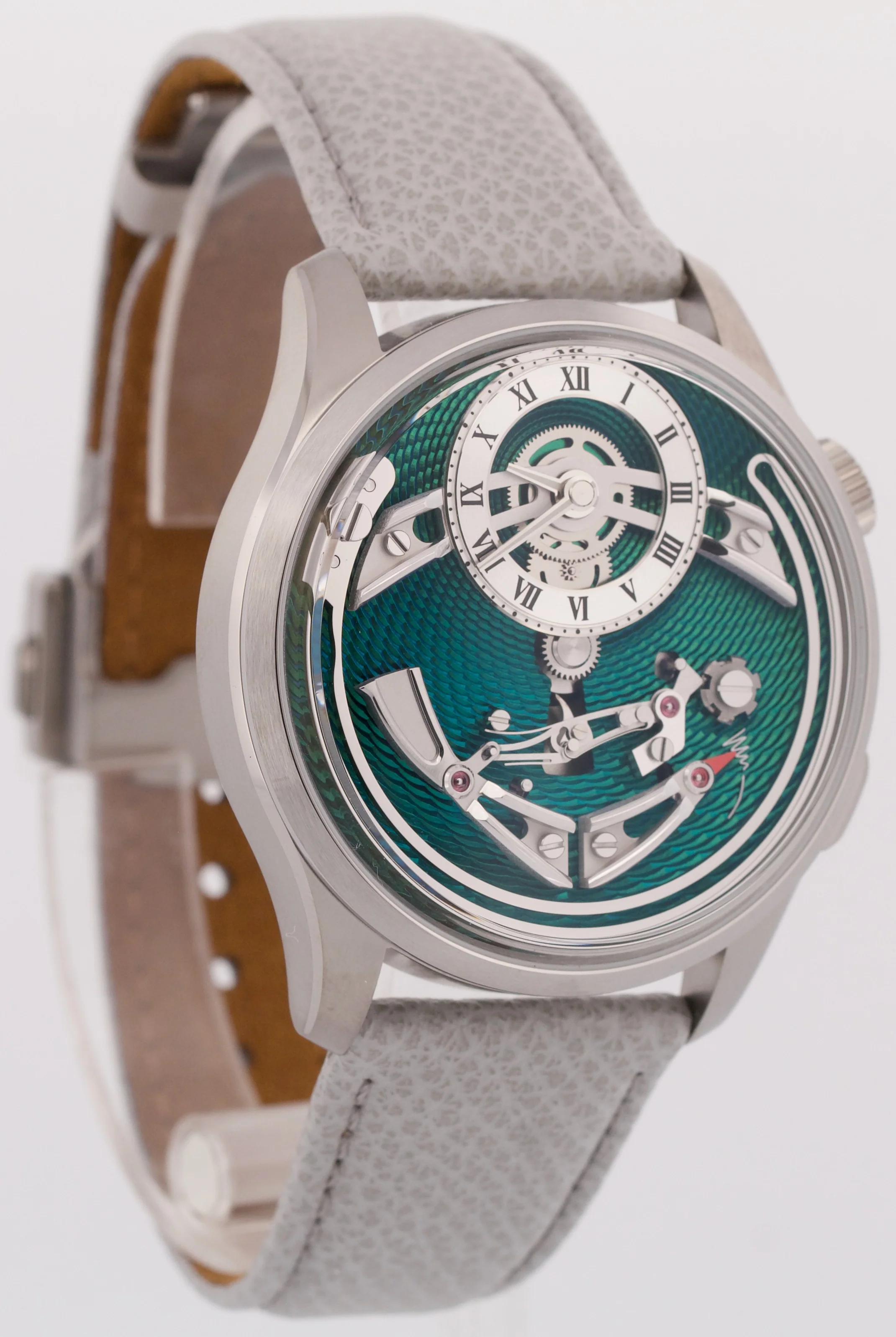 NEW 2024 Christopher Ward C1 Bel Canto Classic VERDE Titanium Automatic 41mm BOX - Image 4