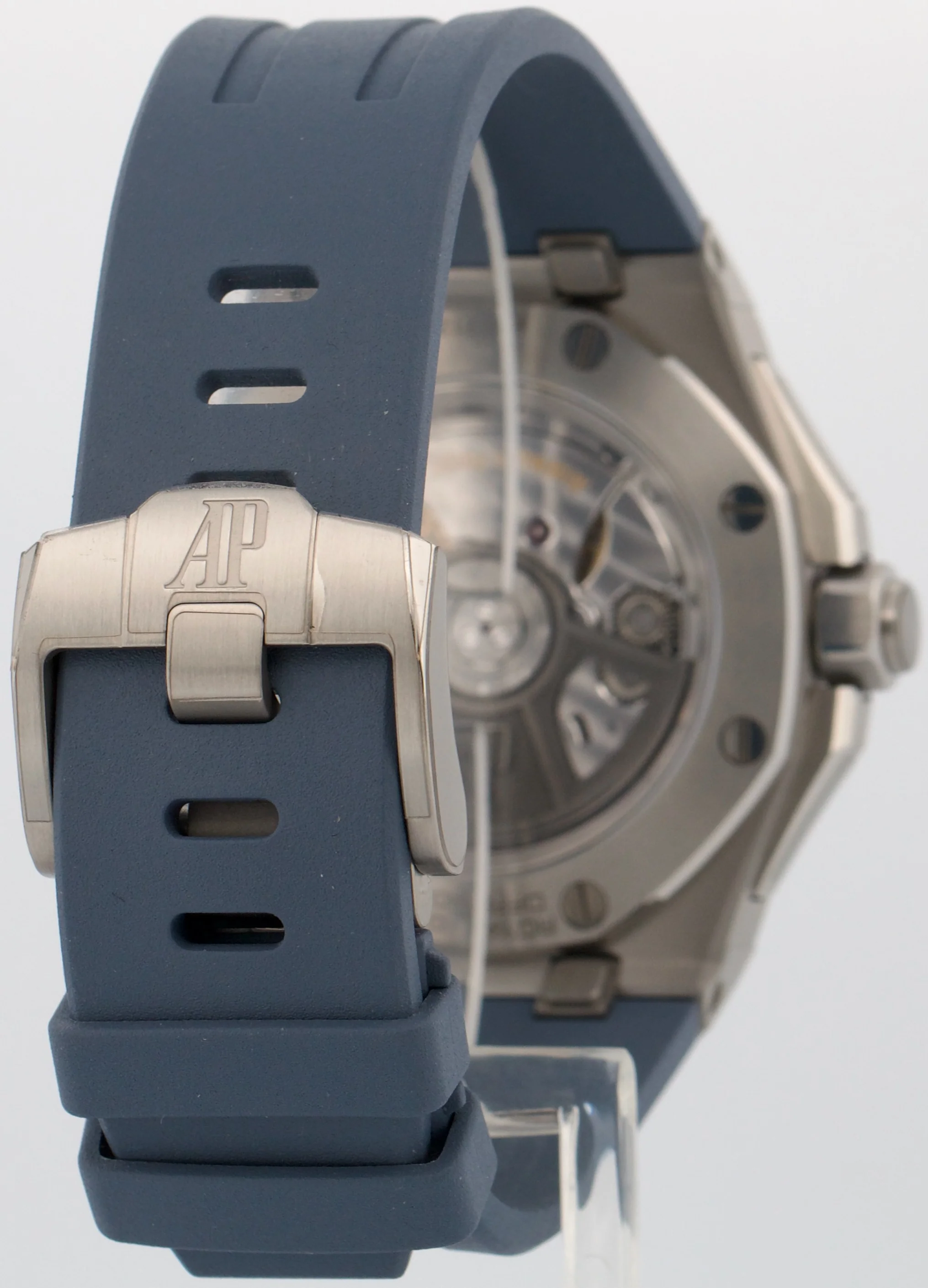NEW 2025 PAPERS Audemars Piguet Royal Oak Offshore BLUE Rubber 43mm 15605SK BOX - Image 6