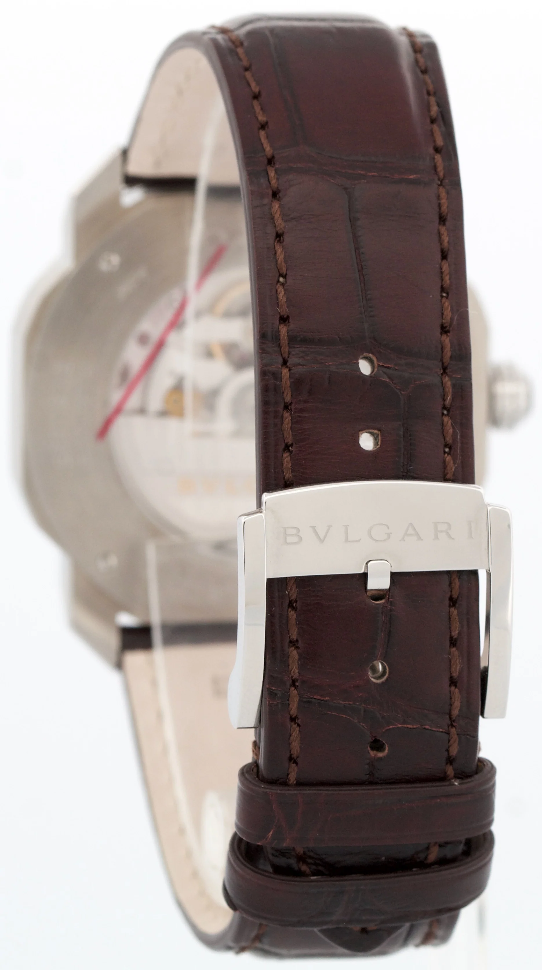 NEW 2025 PAPERS BVLGARI Bulgari 41mm Octo Roma BLACK OC41C1SLD Watch OC 41 S BOX - Image 5