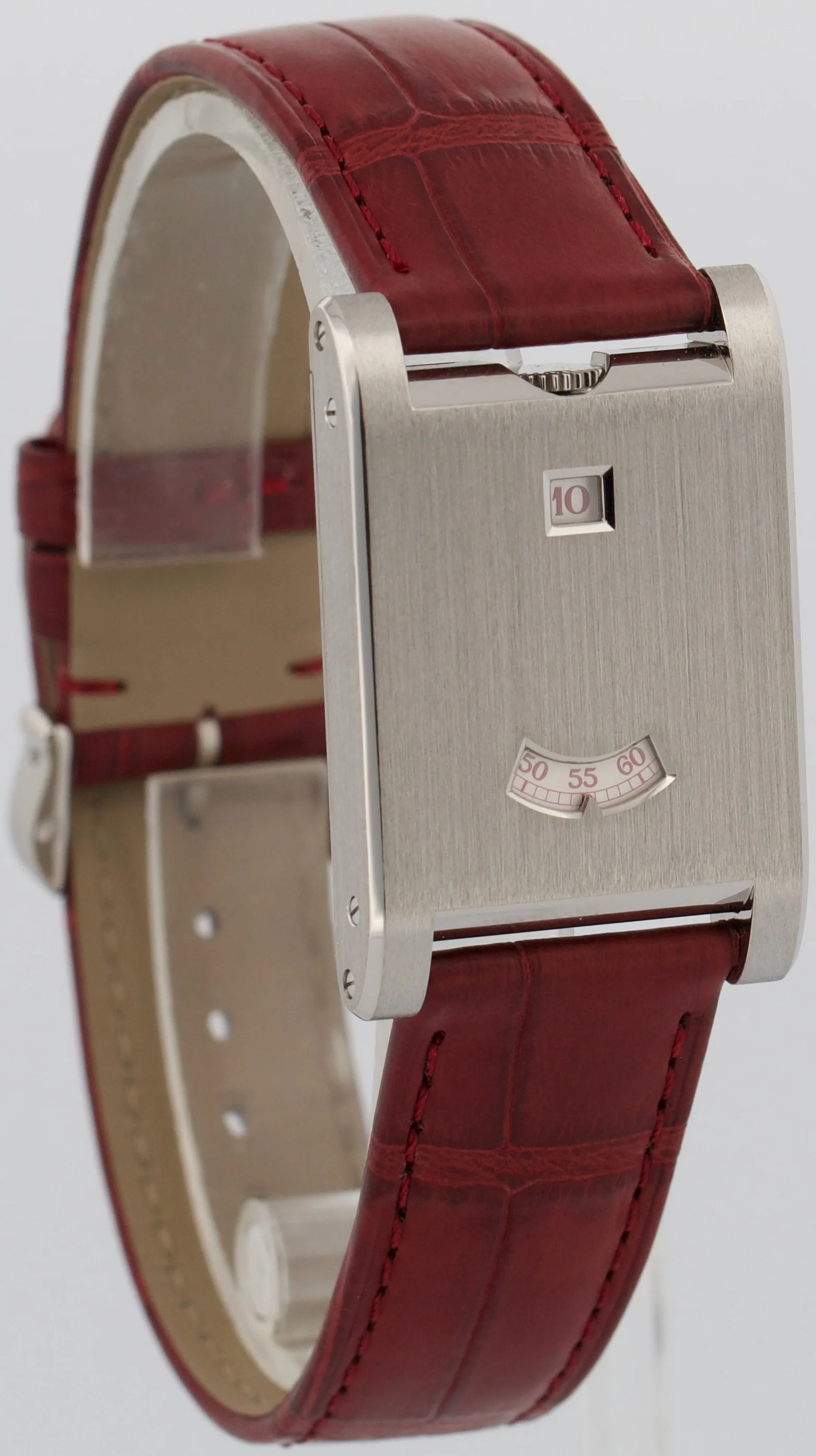 NEW 2025 PAPERS Cartier Tank à Guichets PLATINUM Manual 25mm WGTA0236 4582 BOX - Image 4
