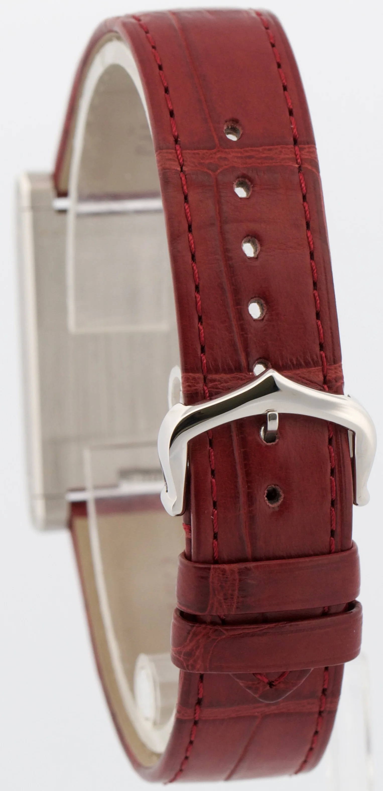 NEW 2025 PAPERS Cartier Tank à Guichets PLATINUM Manual 25mm WGTA0236 4582 BOX - Image 5