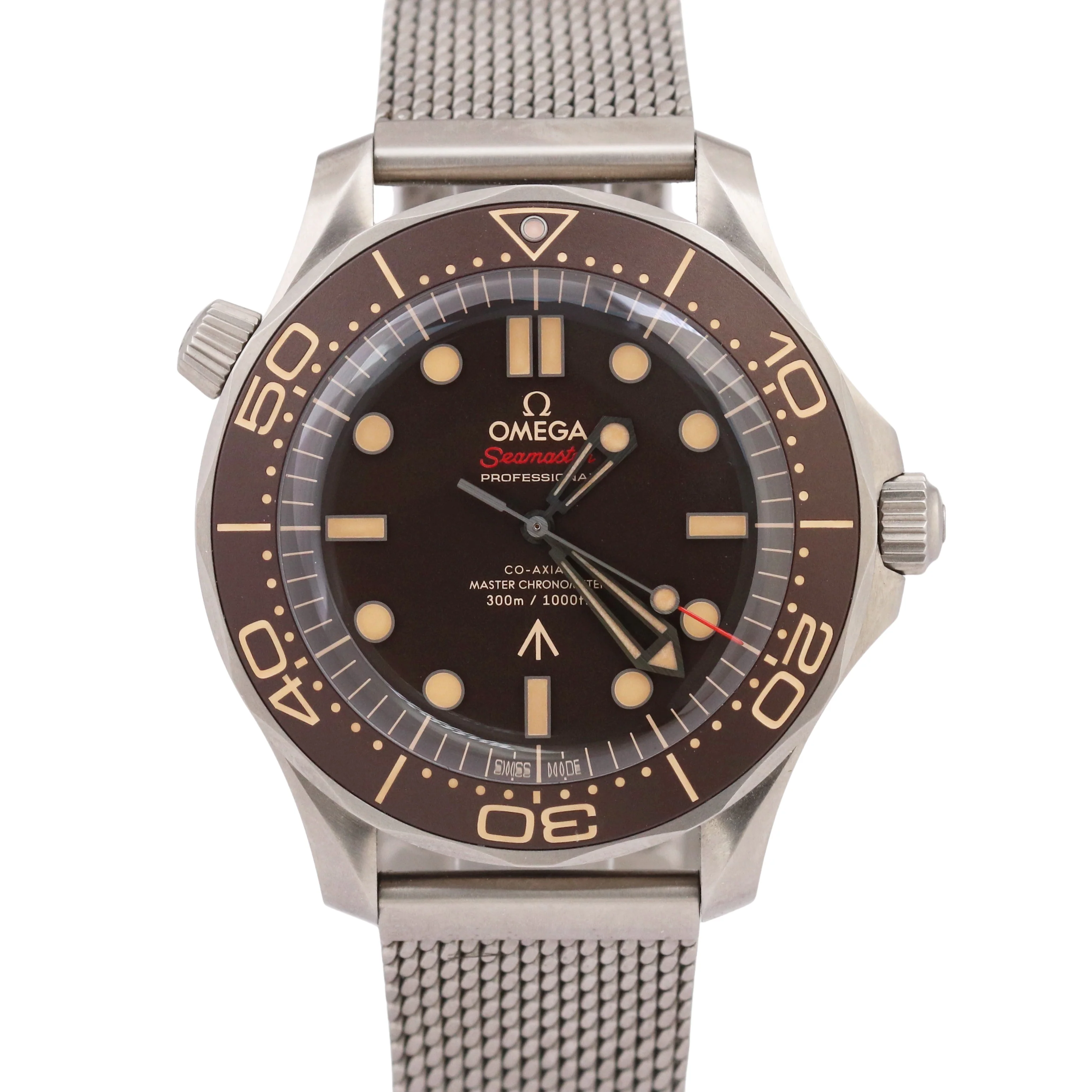 NEW 2025 PAPERS Omega Seamaster NO TIME TO DIE 42mm Titanium 210.90.42.20.01.001