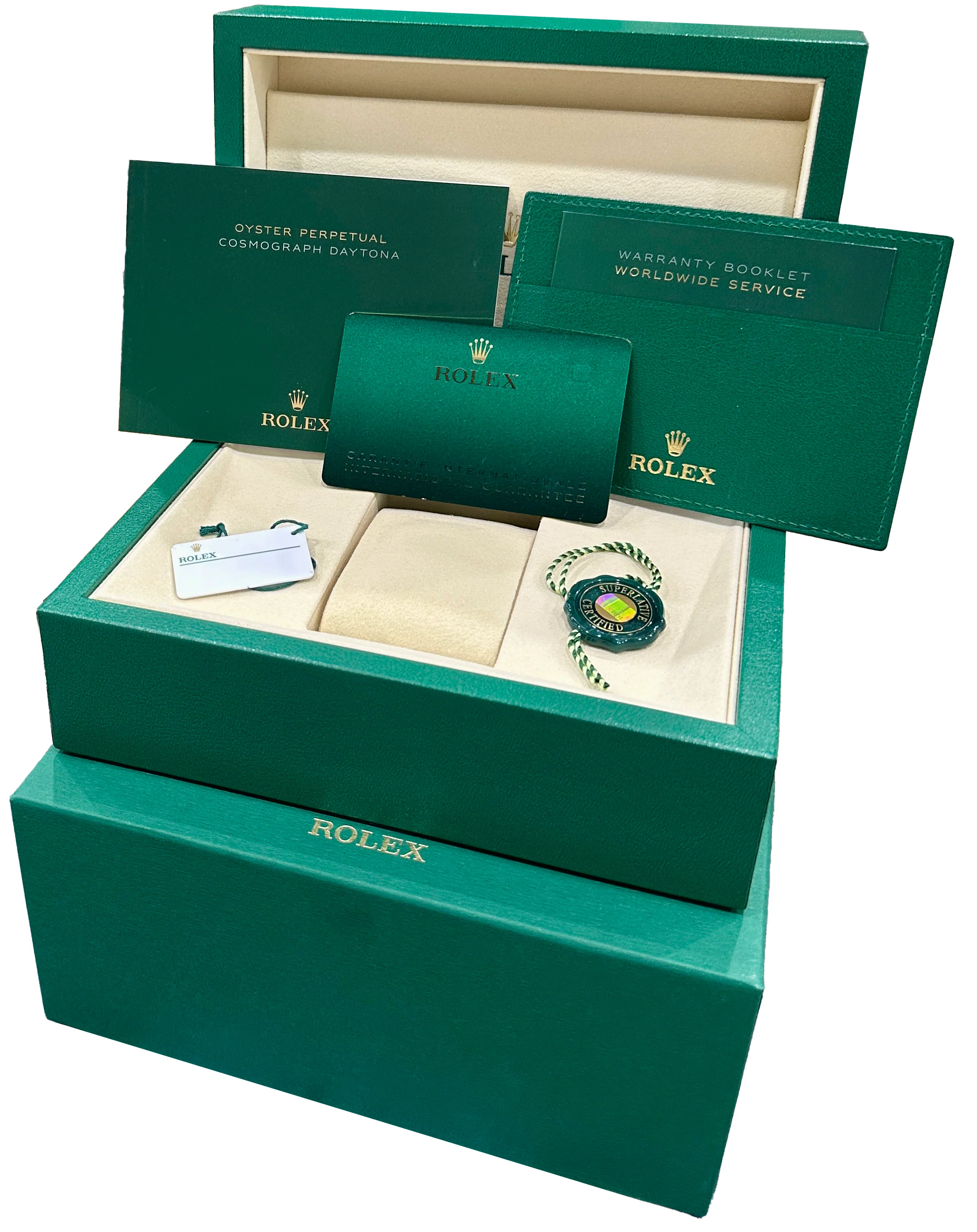 BRAND NEW PAPERS Rolex Daytona Cosmograph Black Steel 40mm Watch 126500 LN BOX - Image 2
