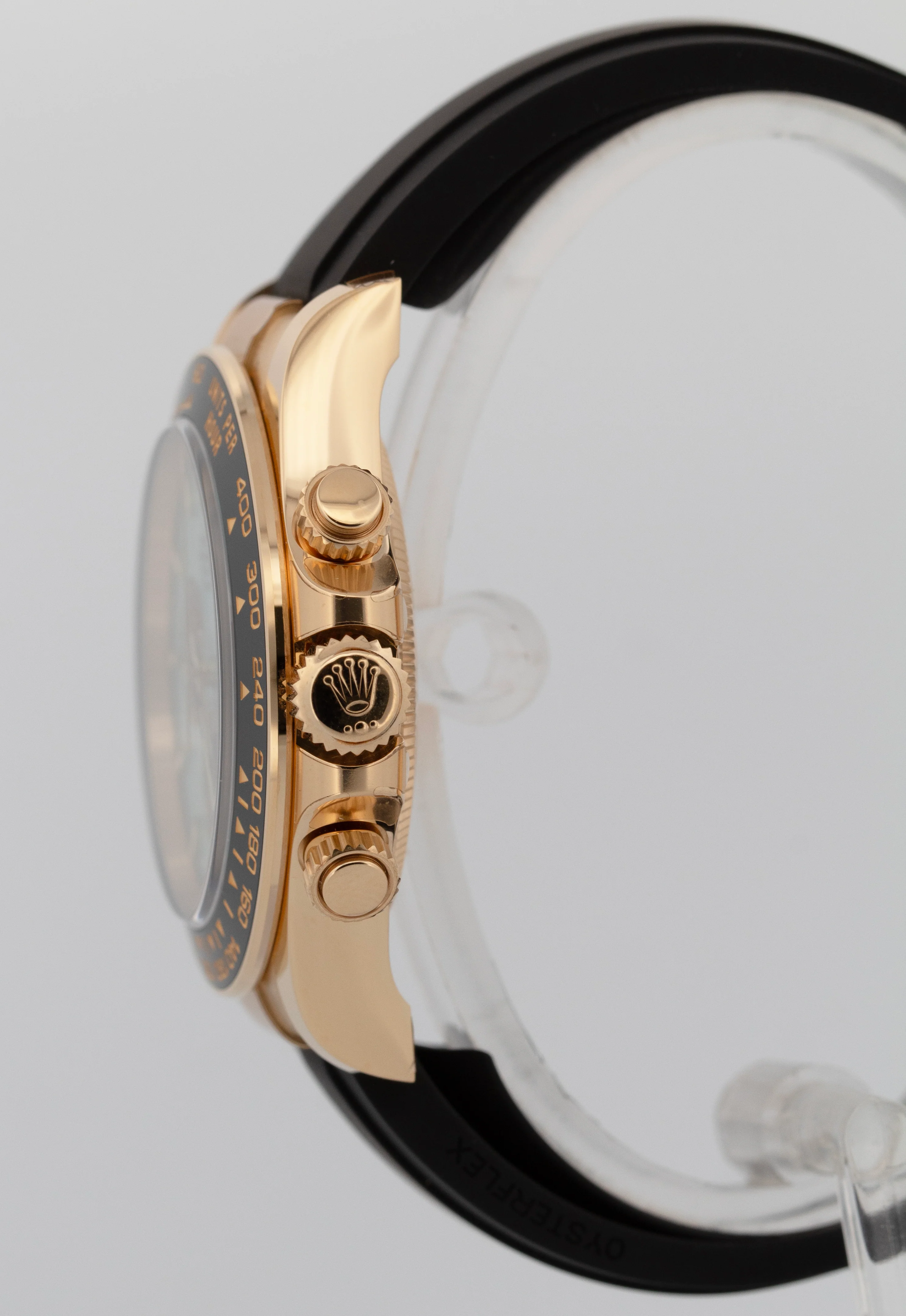 NEW 2025 PAPERS Rolex Daytona TURQUOISE Dial Oysterflex Gold Watch 126518 LN BOX - Image 4