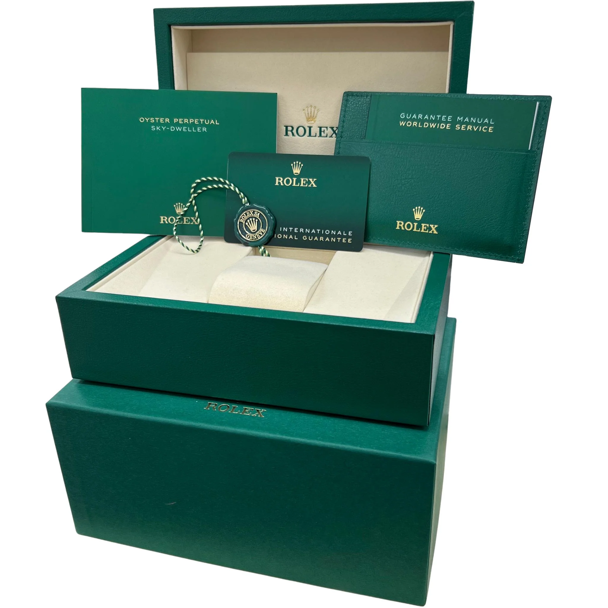 NEW 2025 PAPERS Rolex Sky-Dweller BLUE 42mm Steel Jubilee Watch 336934 BOX - Image 2