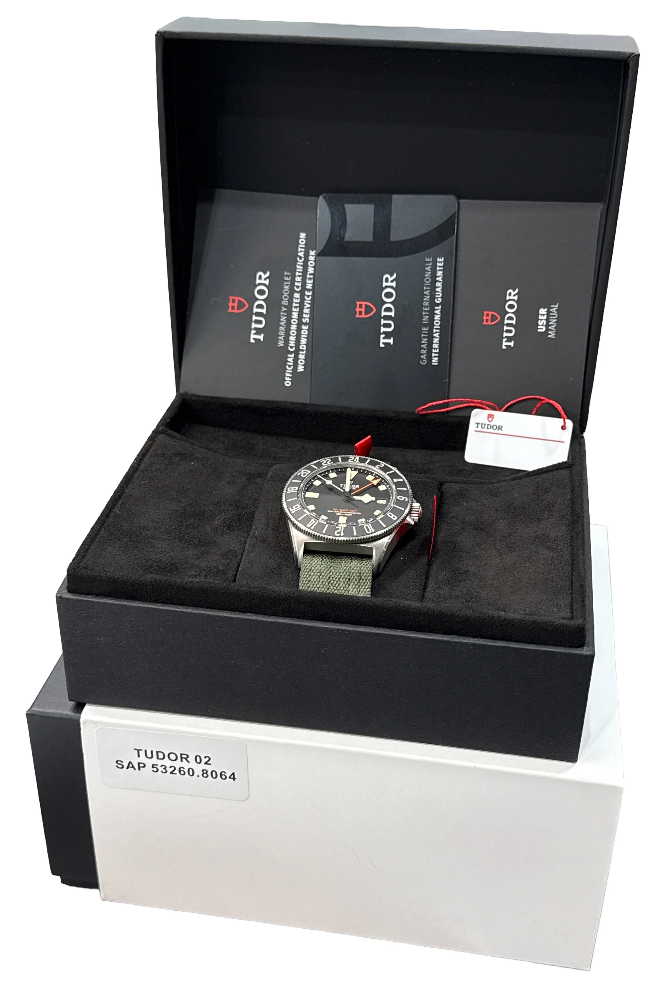 NEW 2025 PAPERS Tudor Pelagos FXD GMT Black Titanium Watch 2542G247NU 42mm BOX - Image 2