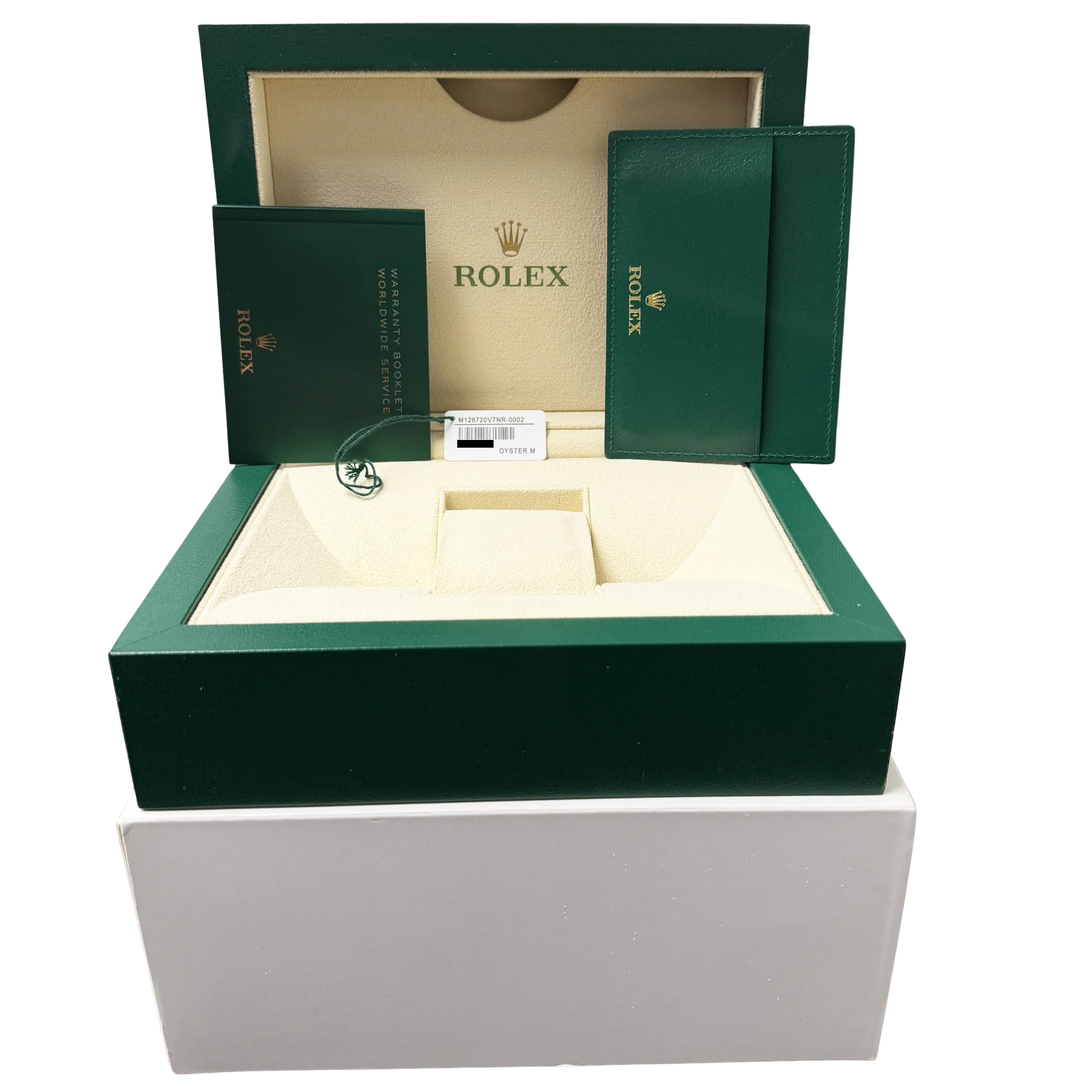 NEW 2025 STICKERED Rolex GMT-Master II SPRITE Steel Black 40mm JUBILEE Watch BOX - Image 2