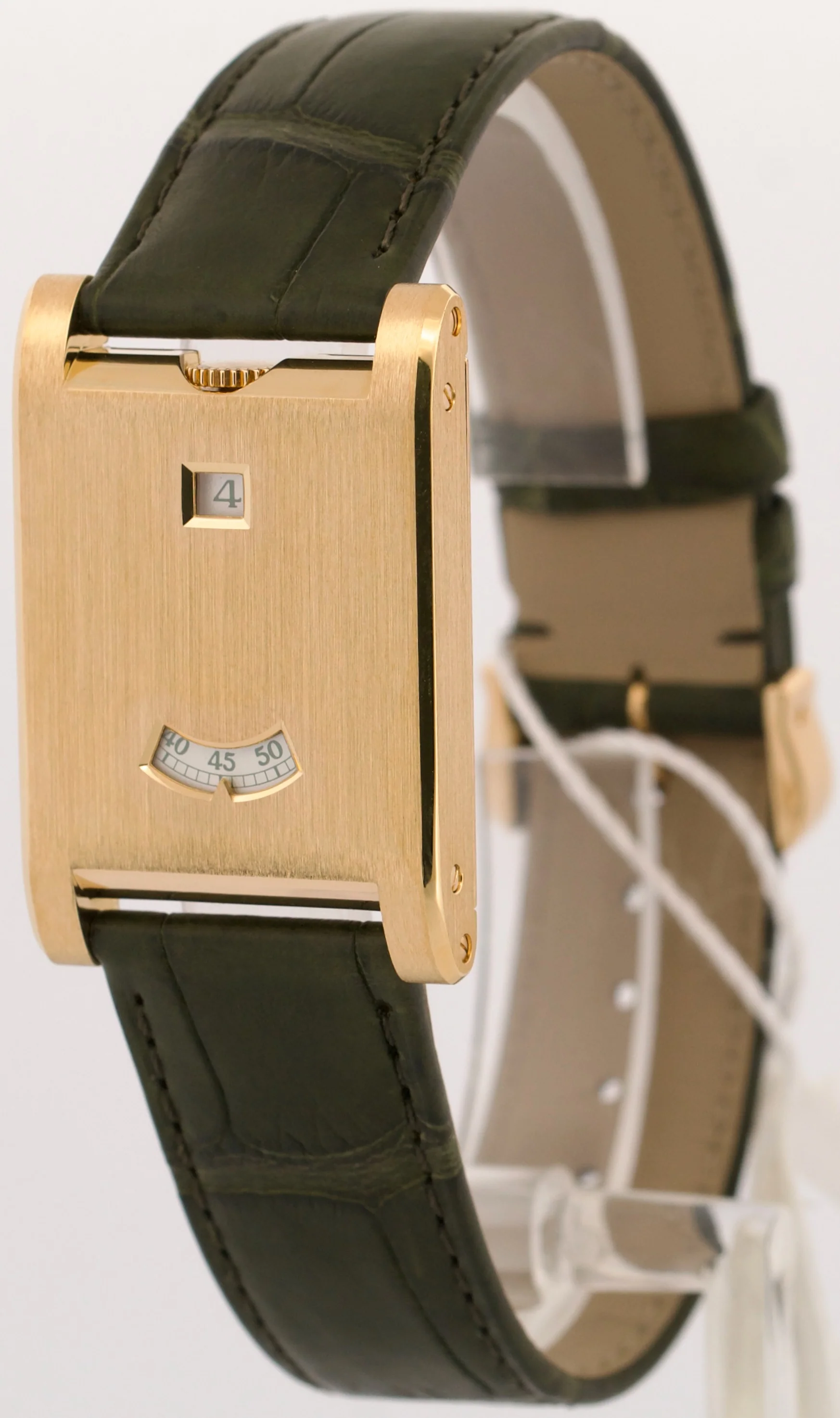 NEW 2026 PAPERS Cartier Tank à Guichets 18K YELLOW GOLD 25mm WGTA0234 4580 BOX - Image 3