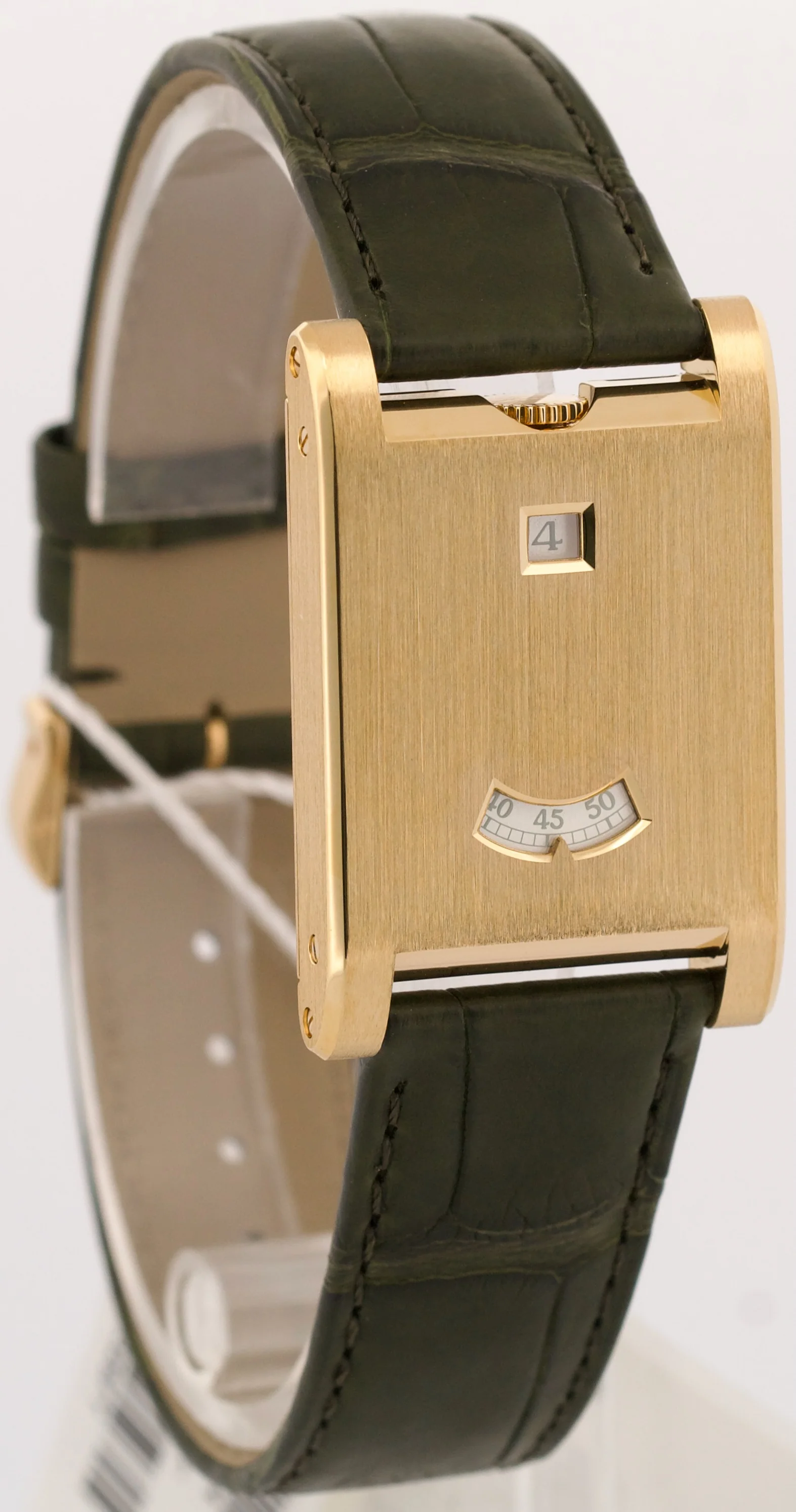 NEW 2026 PAPERS Cartier Tank à Guichets 18K YELLOW GOLD 25mm WGTA0234 4580 BOX - Image 4