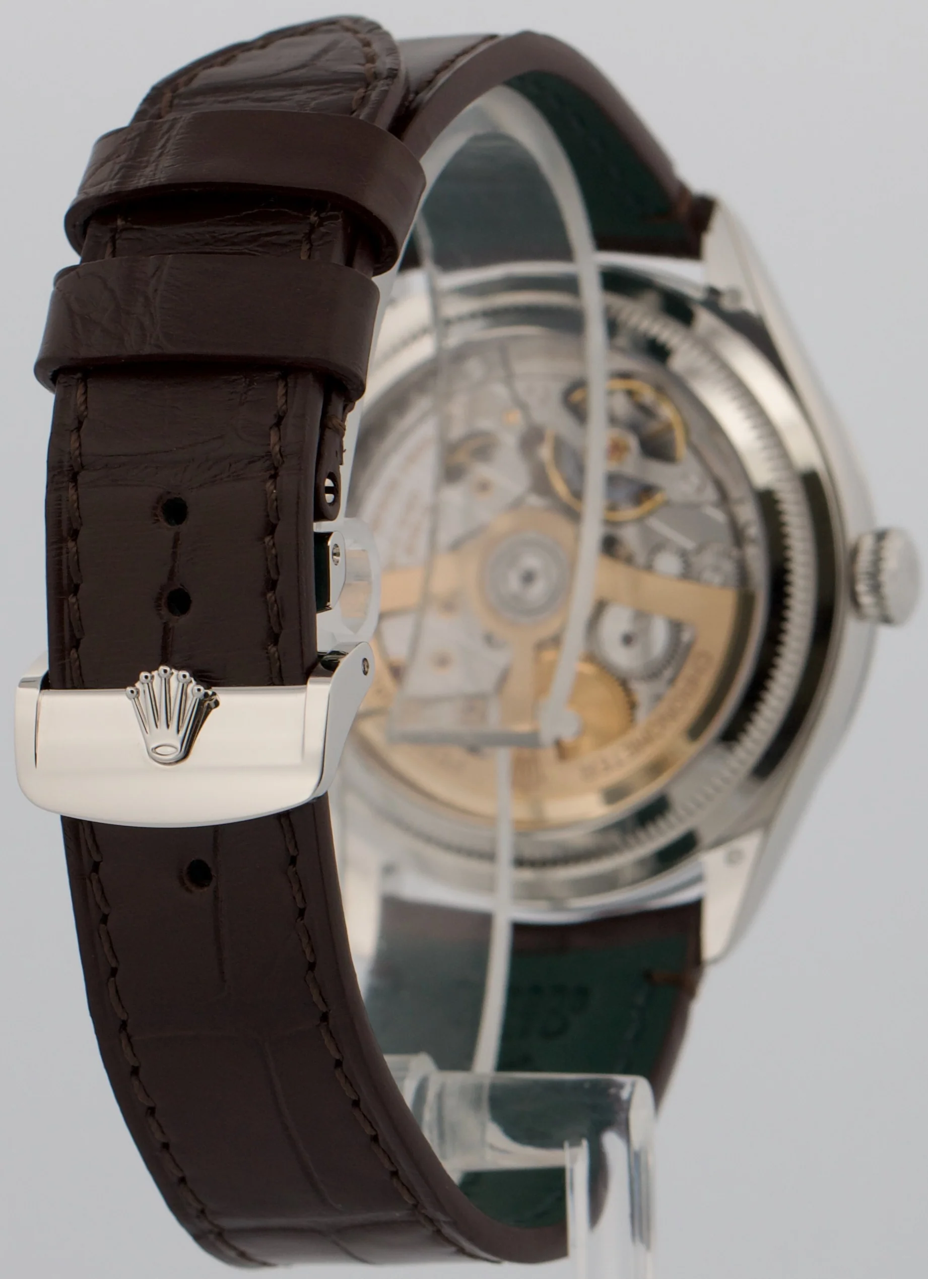 NEW 2026 PAPERS Rolex 1908 GLACIER BLUE MOTIF Platinum Leather 39mm 52506 BOX - Image 6