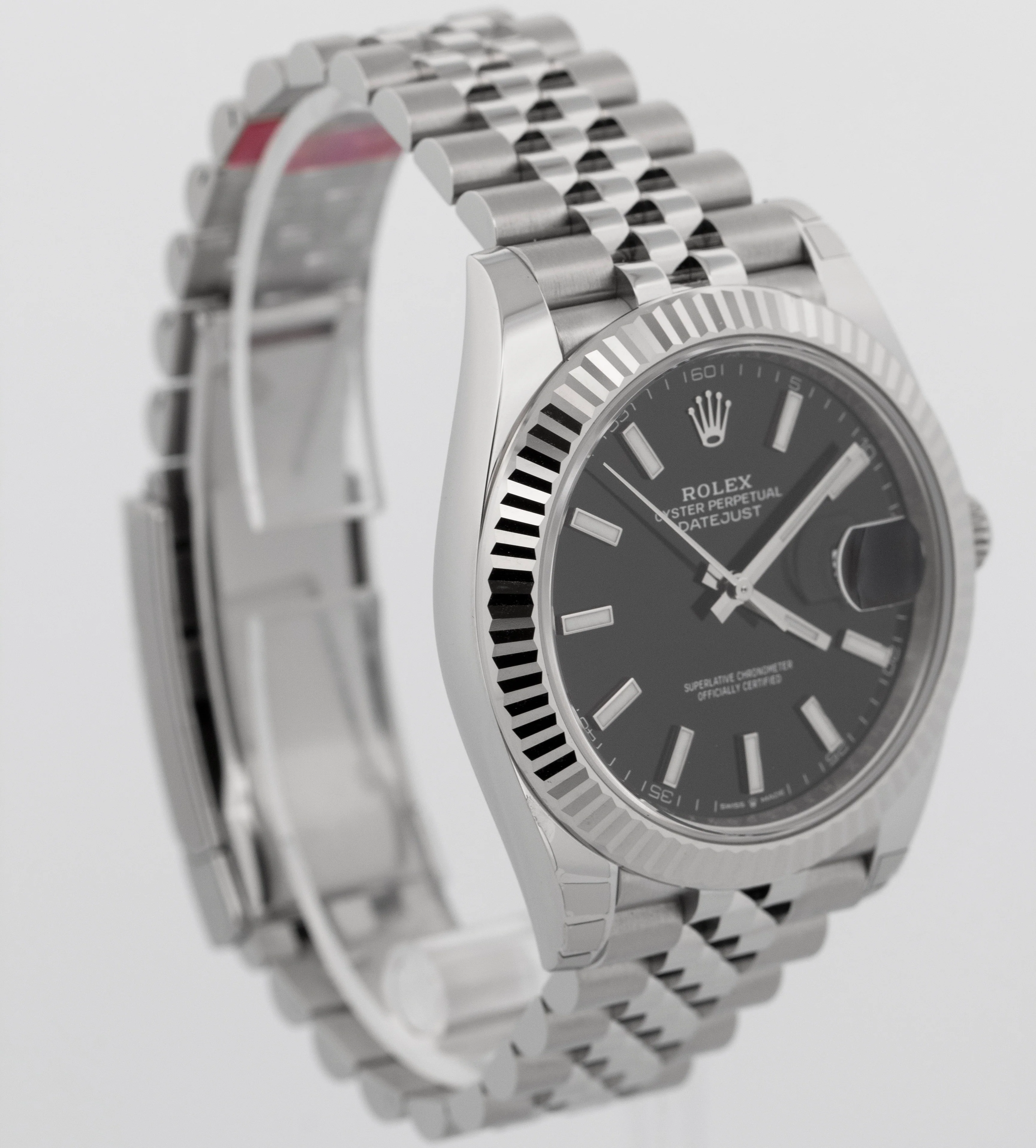 NEW 2026 PAPERS Rolex DateJust 41 Black 18K Gold Steel JUBILEE 41mm 126334 BOX - Image 5