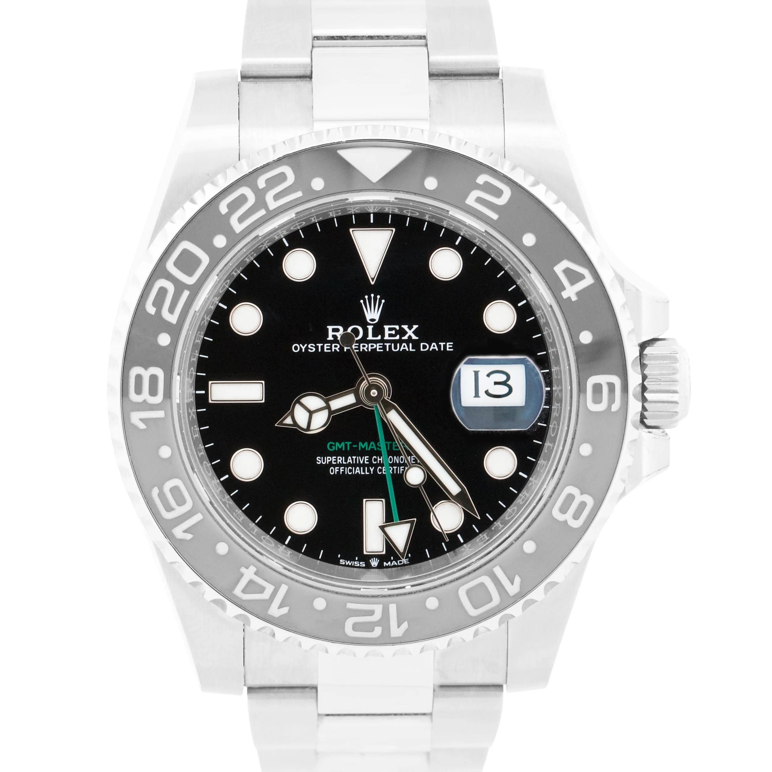 NEW 2026 PAPERS Rolex GMT-Master II BRUCE WAYNE 40mm OYSTER 126710 GRNR BOX