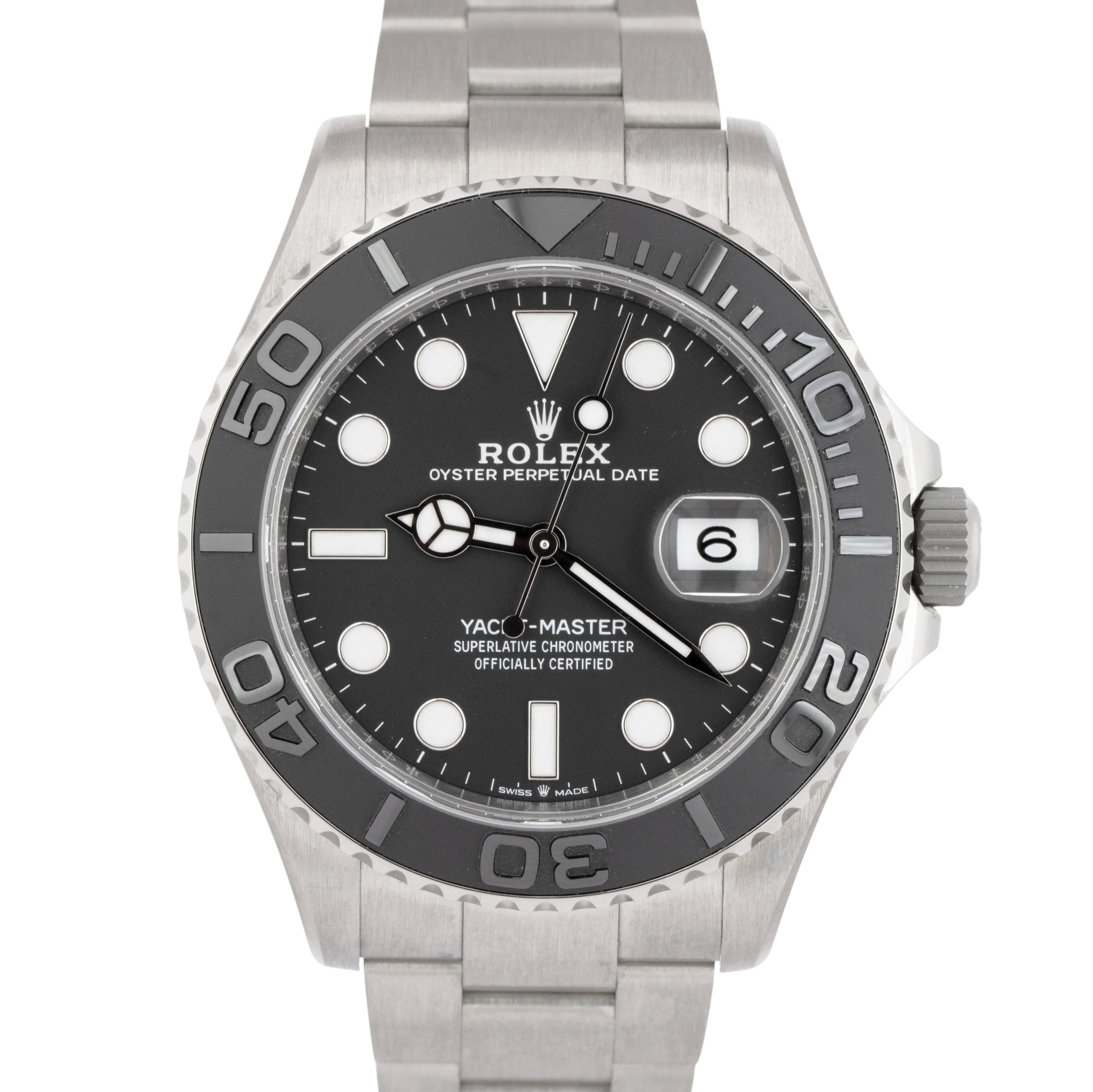 NEW 2026 PAPERS Rolex Yacht-Master TITANIUM 226627 Black Ceramic 42mm BOX