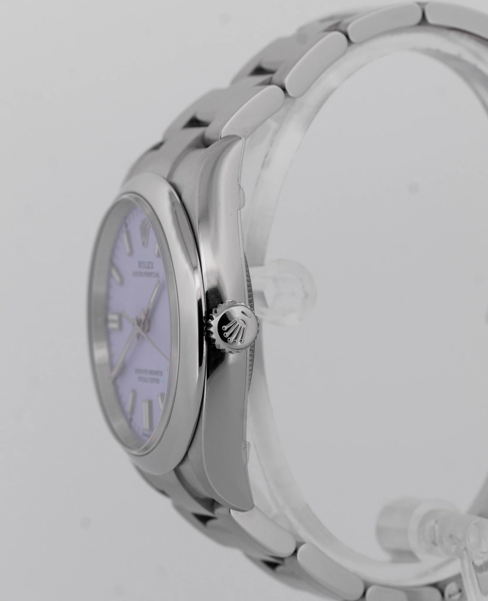 BRAND NEW 2025 PAPERS Rolex Oyster Perpetual LAVENDER Steel 36mm 126000 BOX - Image 3