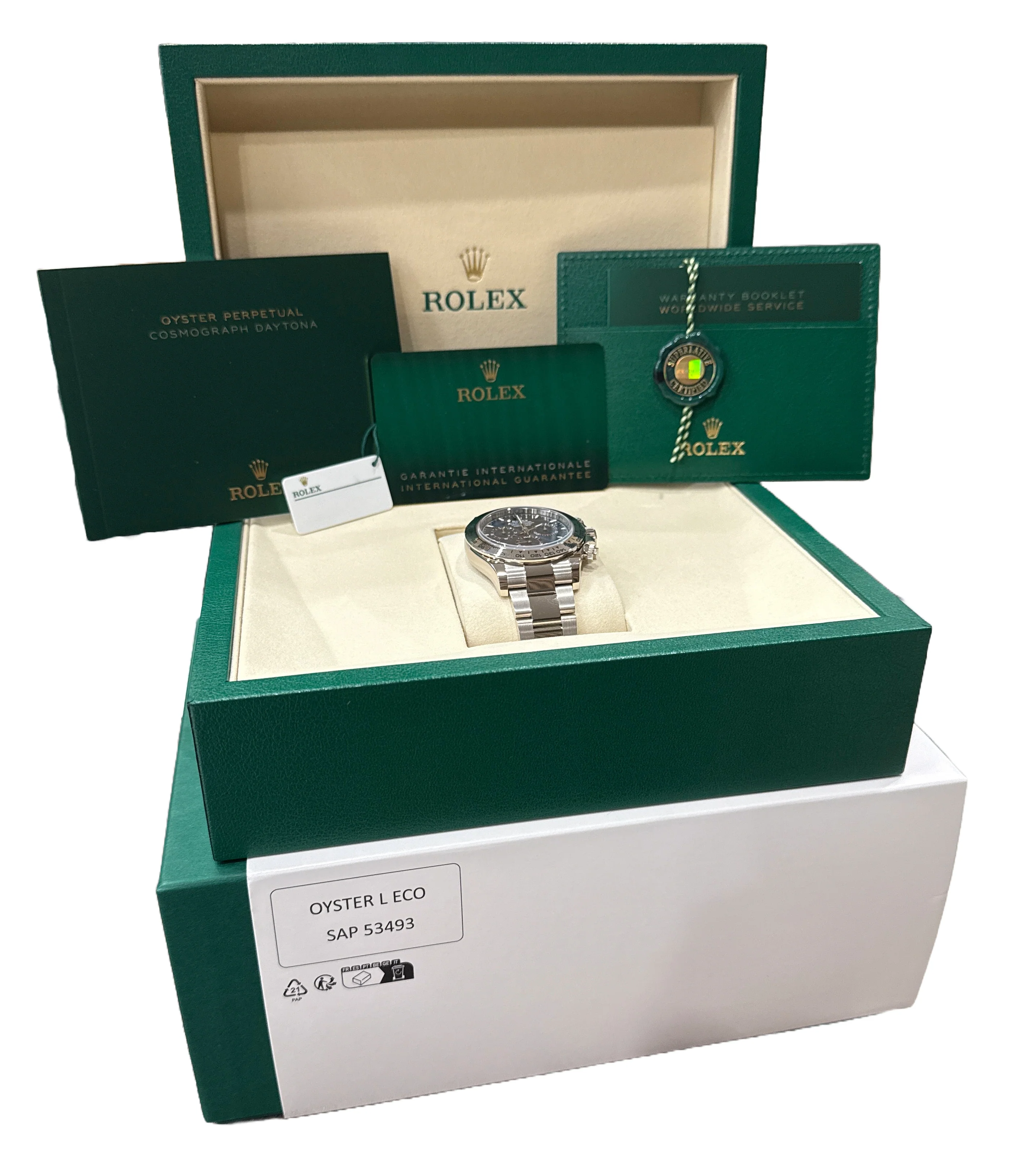 NEW JUNE 2025 PAPERS Rolex Daytona Cosmograph BLUE 18K Gold 40mm 126509 BOX - Image 2