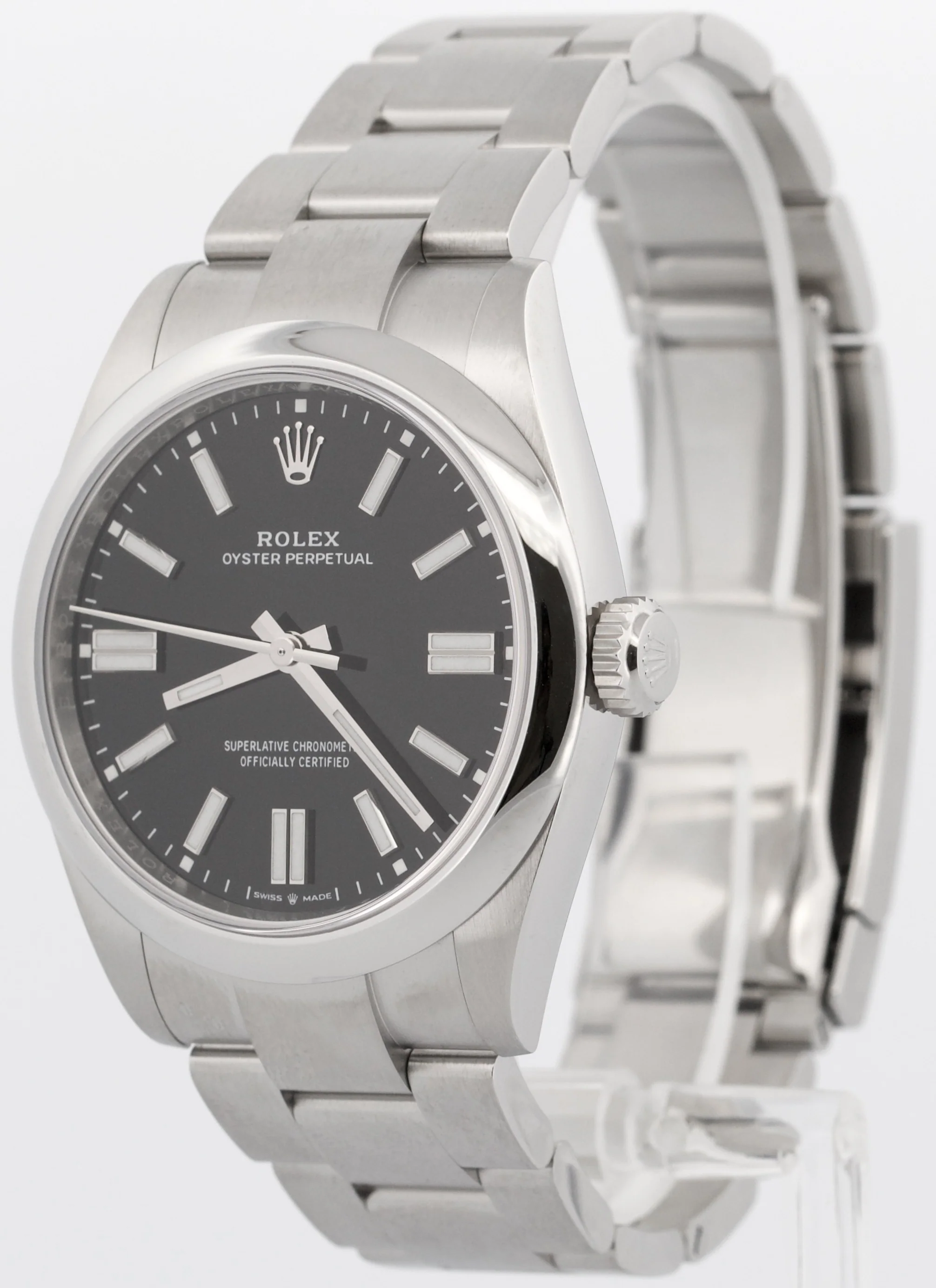 NEW NOV 2025 Rolex Oyster Perpetual 41 BLACK Stainless Steel 41mm 134300 BOX - Image 3