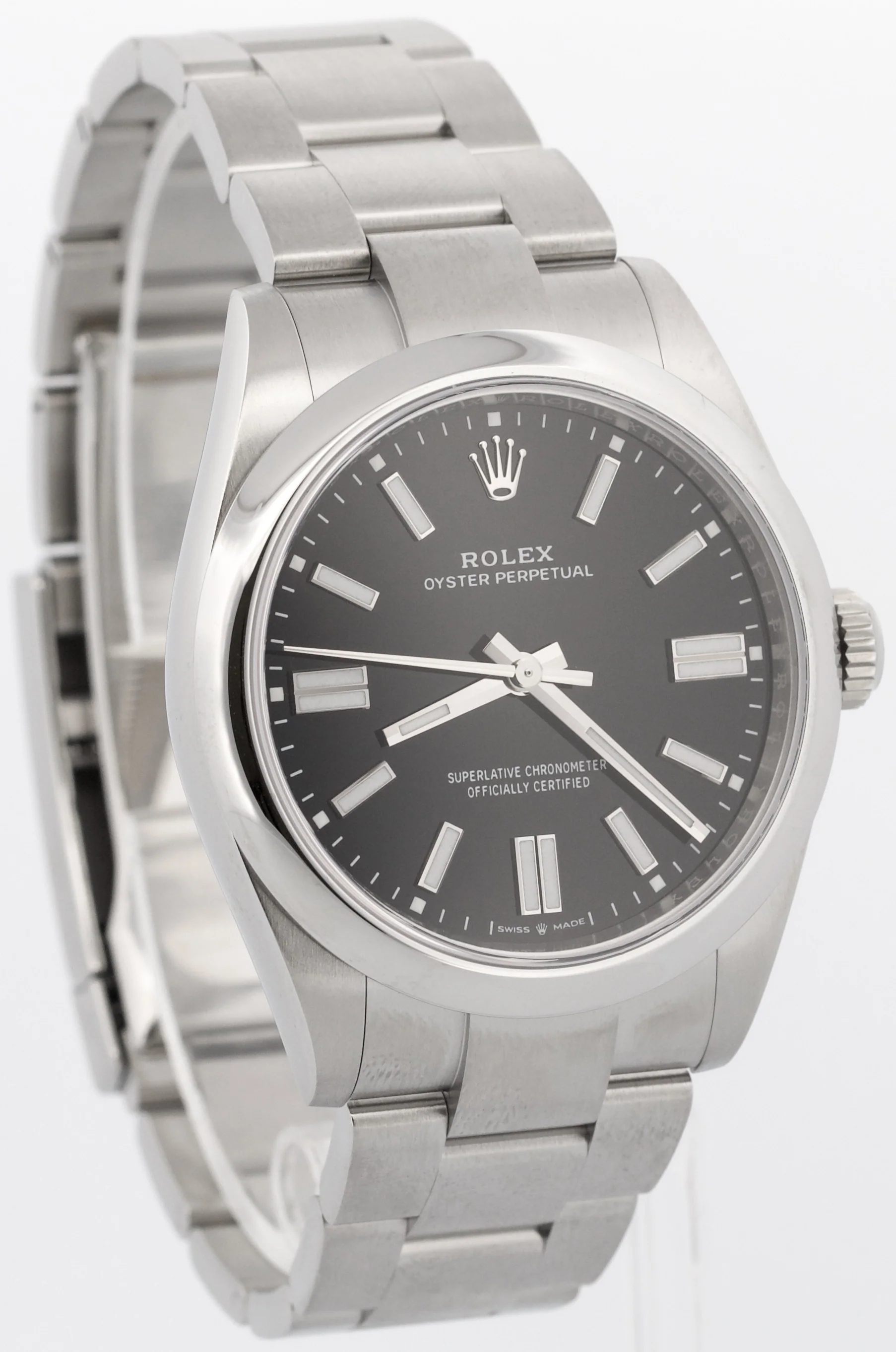NEW NOV 2025 Rolex Oyster Perpetual 41 BLACK Stainless Steel 41mm 134300 BOX - Image 4