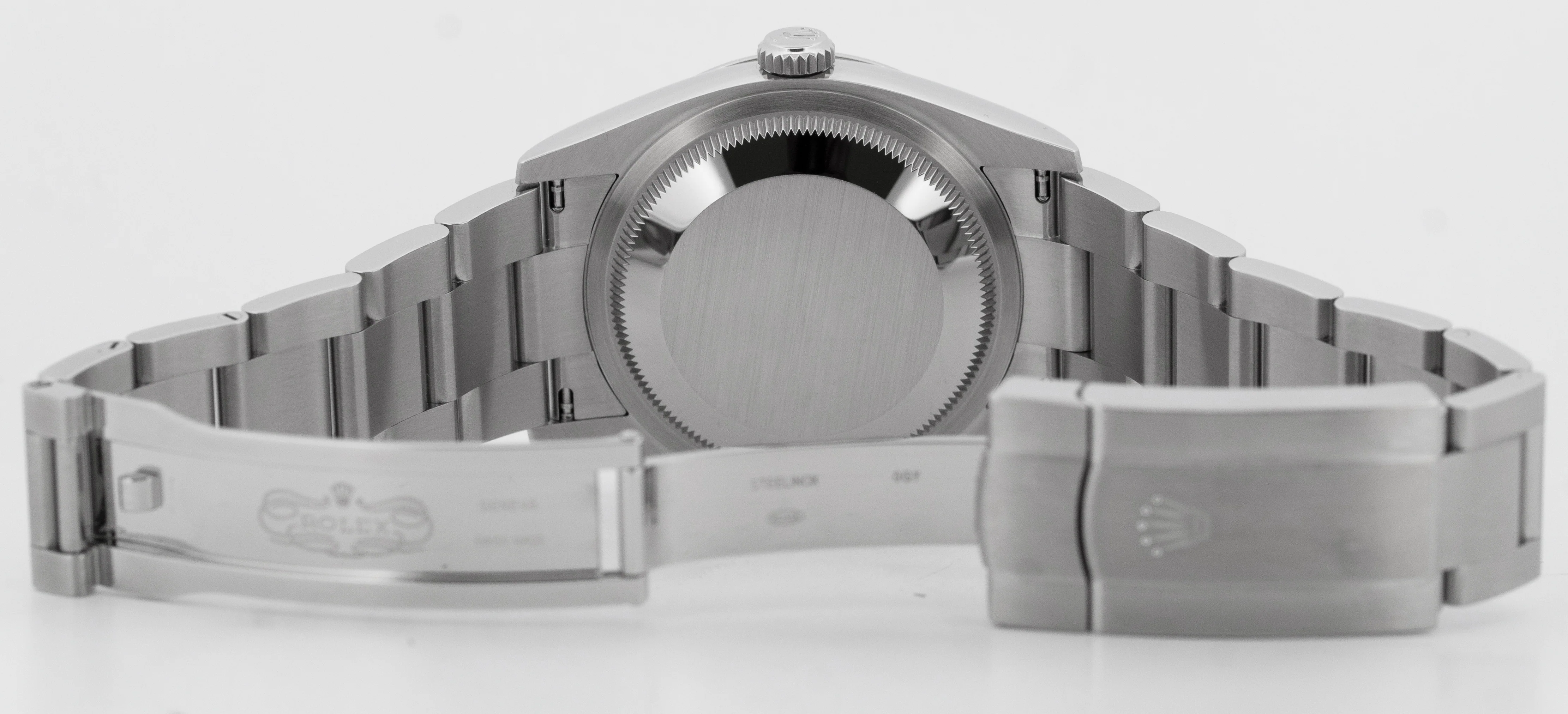 NEW OCT 2025 PAPERS Rolex Oyster Perpetual LAVENDER 36mm Steel Watch 126000 BOX - Image 8