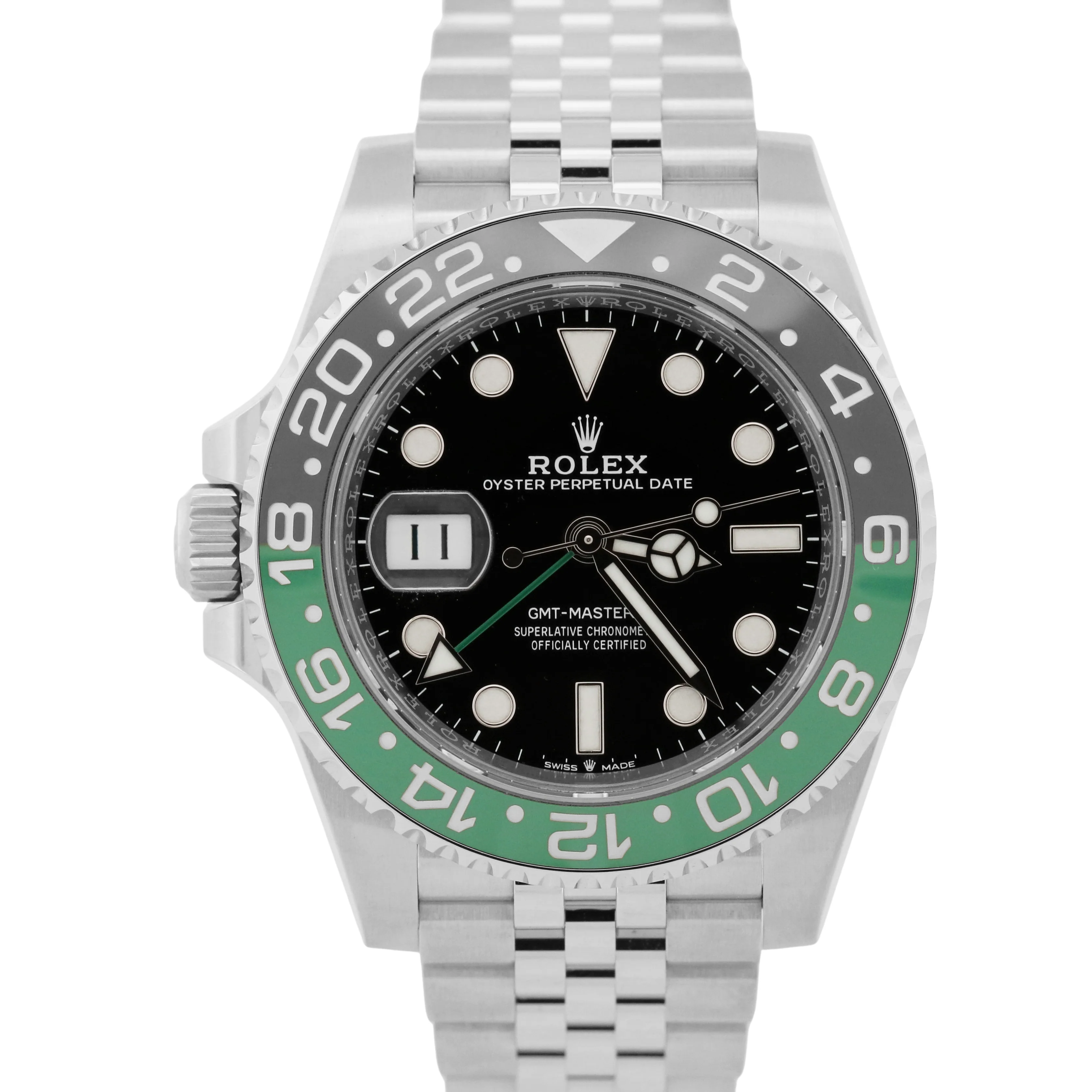 BRAND NEW 2025 PAPERS Rolex GMT-Master II SPRITE 40mm JUBILEE 126720 VTNR BOX