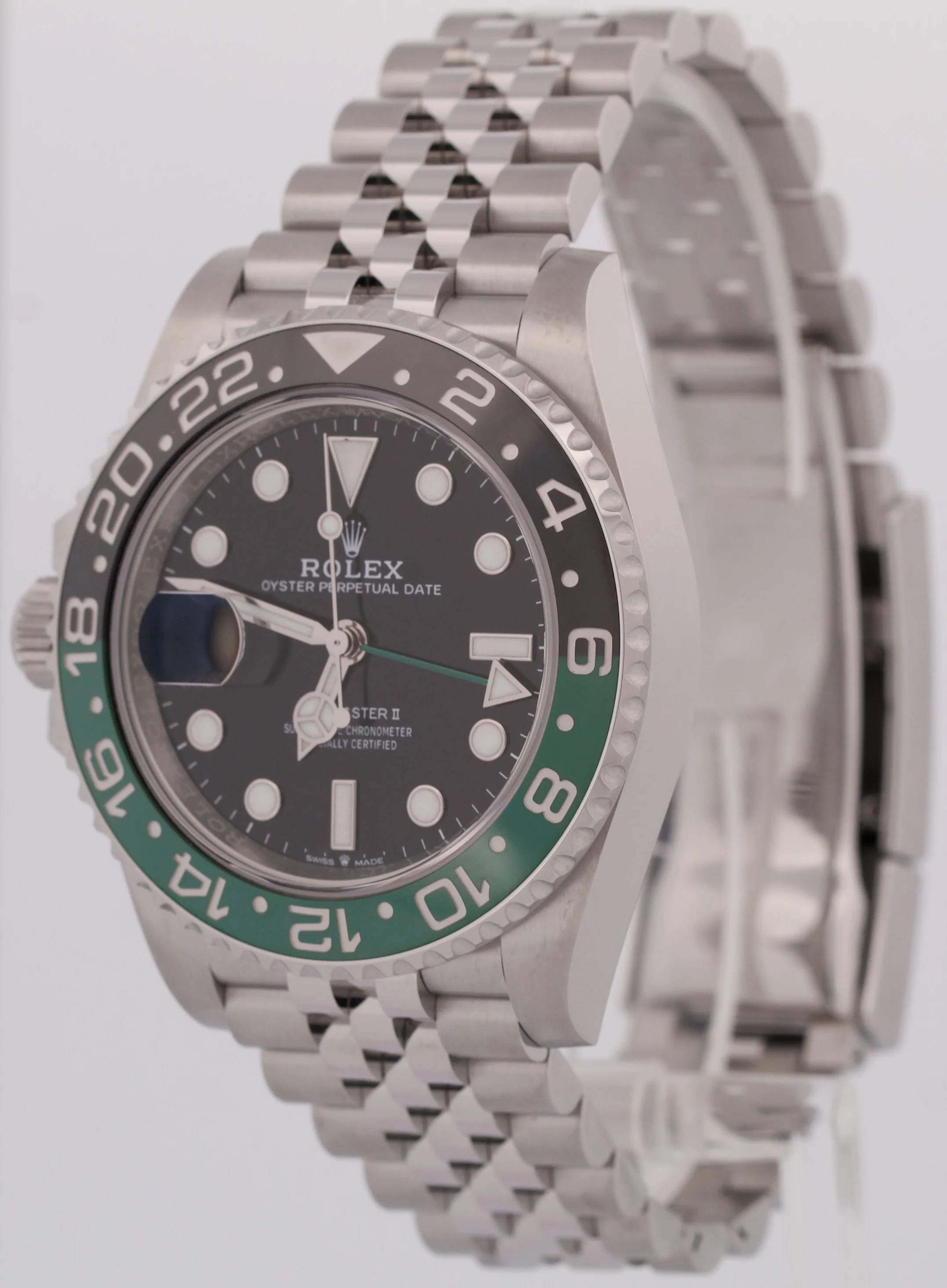 NEW PAPERS Rolex GMT-Master II SPRITE GREEN Steel JUBILEE 40mm 126720 VTNR BOX - Image 3