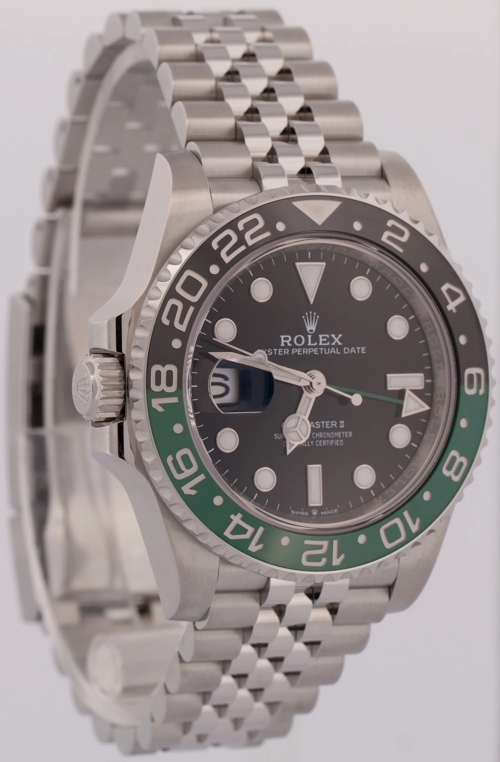 NEW PAPERS Rolex GMT-Master II SPRITE GREEN Steel JUBILEE 40mm 126720 VTNR BOX - Image 4