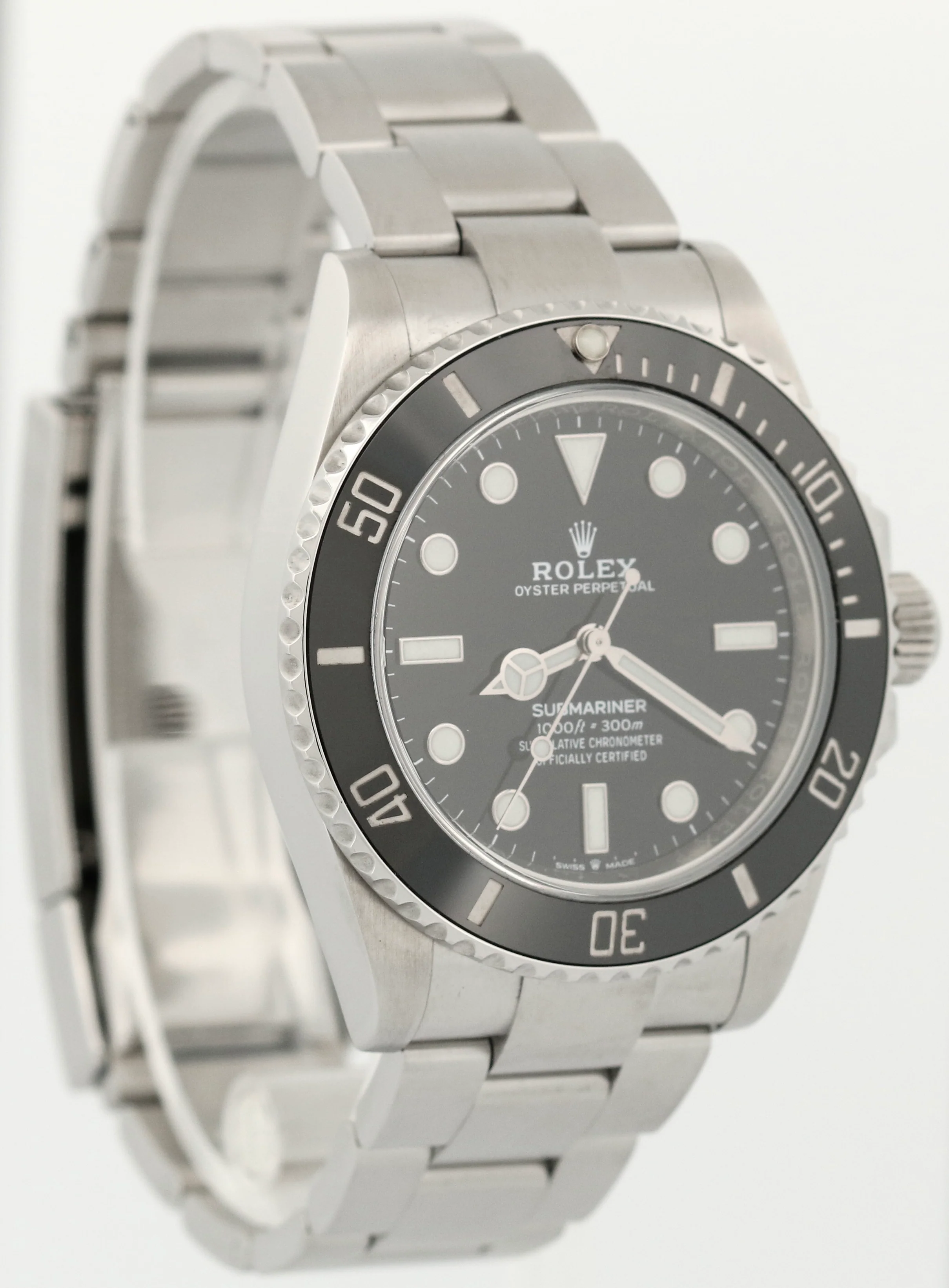 NEW PAPERS Rolex Submariner No-Date Stainless Steel 41mm Ceramic 124060 LN BOX - Image 4