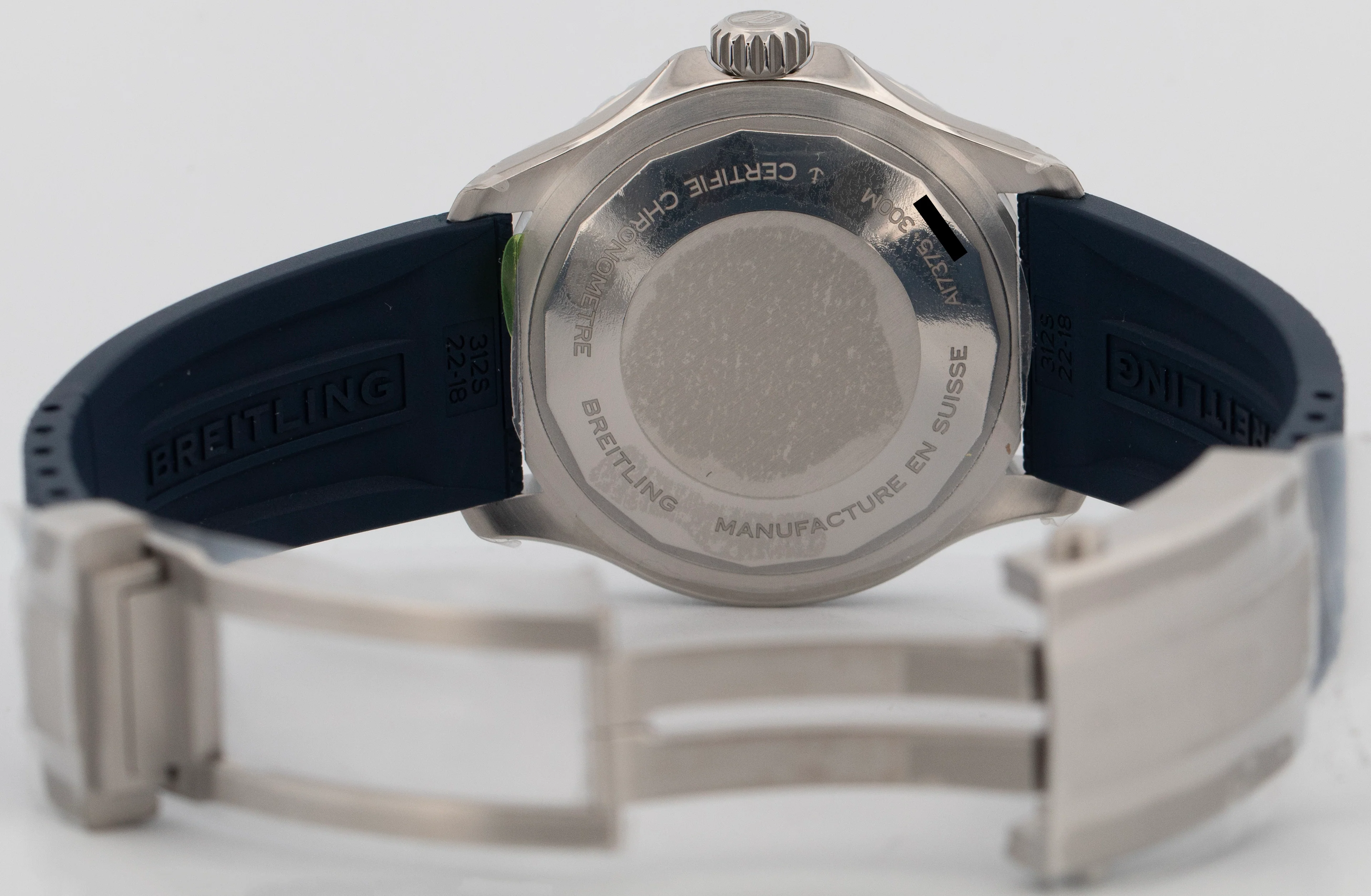 NEW STICKERED PAPERS Breitling SuperOcean 42mm Blue Steel Watch A17375 Watch BOX - Image 8