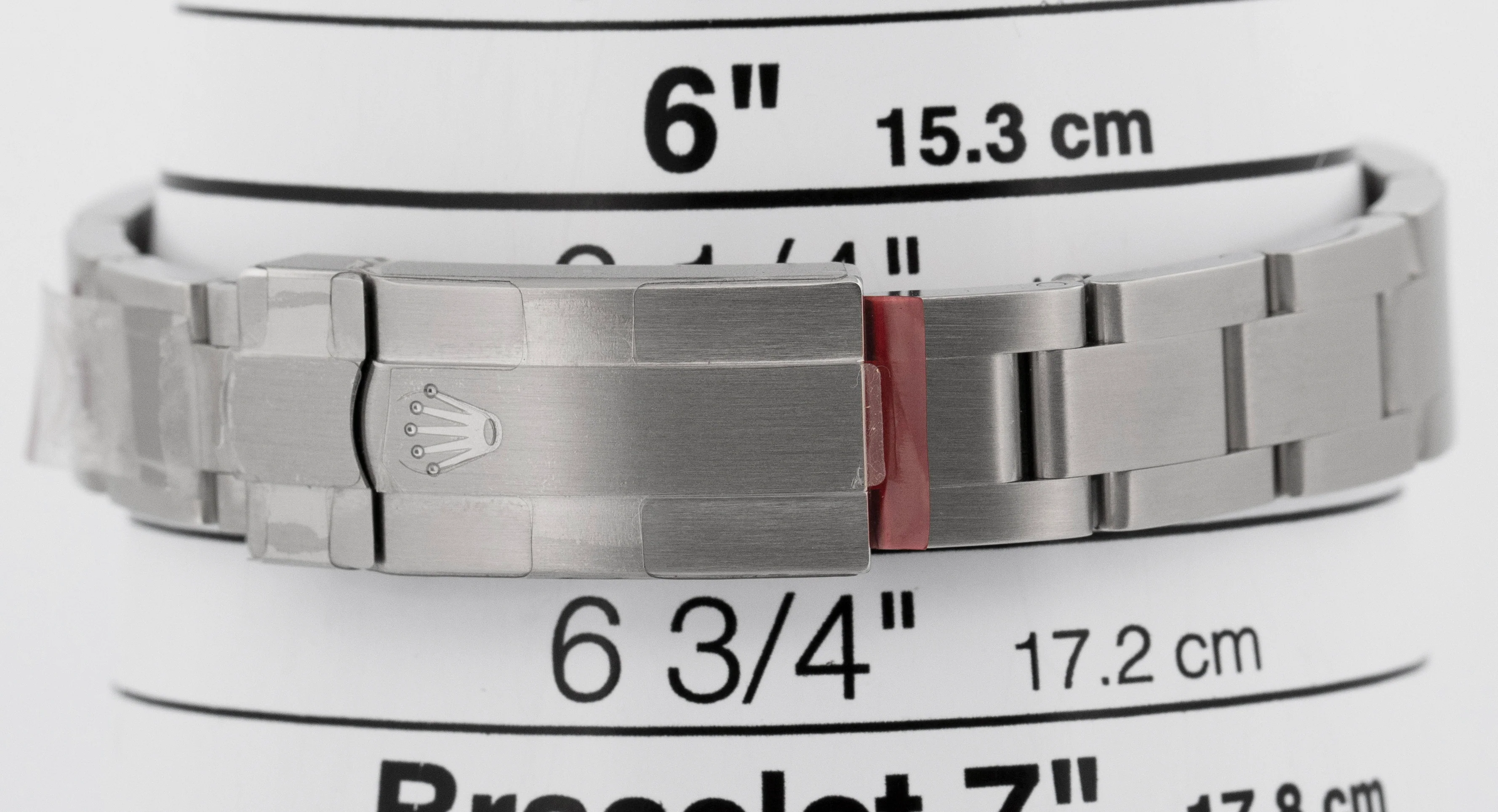 NEW STICKERED PAPERS Rolex Oyster Perpetual DOMINOS Silver 26mm Watch 176200 BOX - Image 11