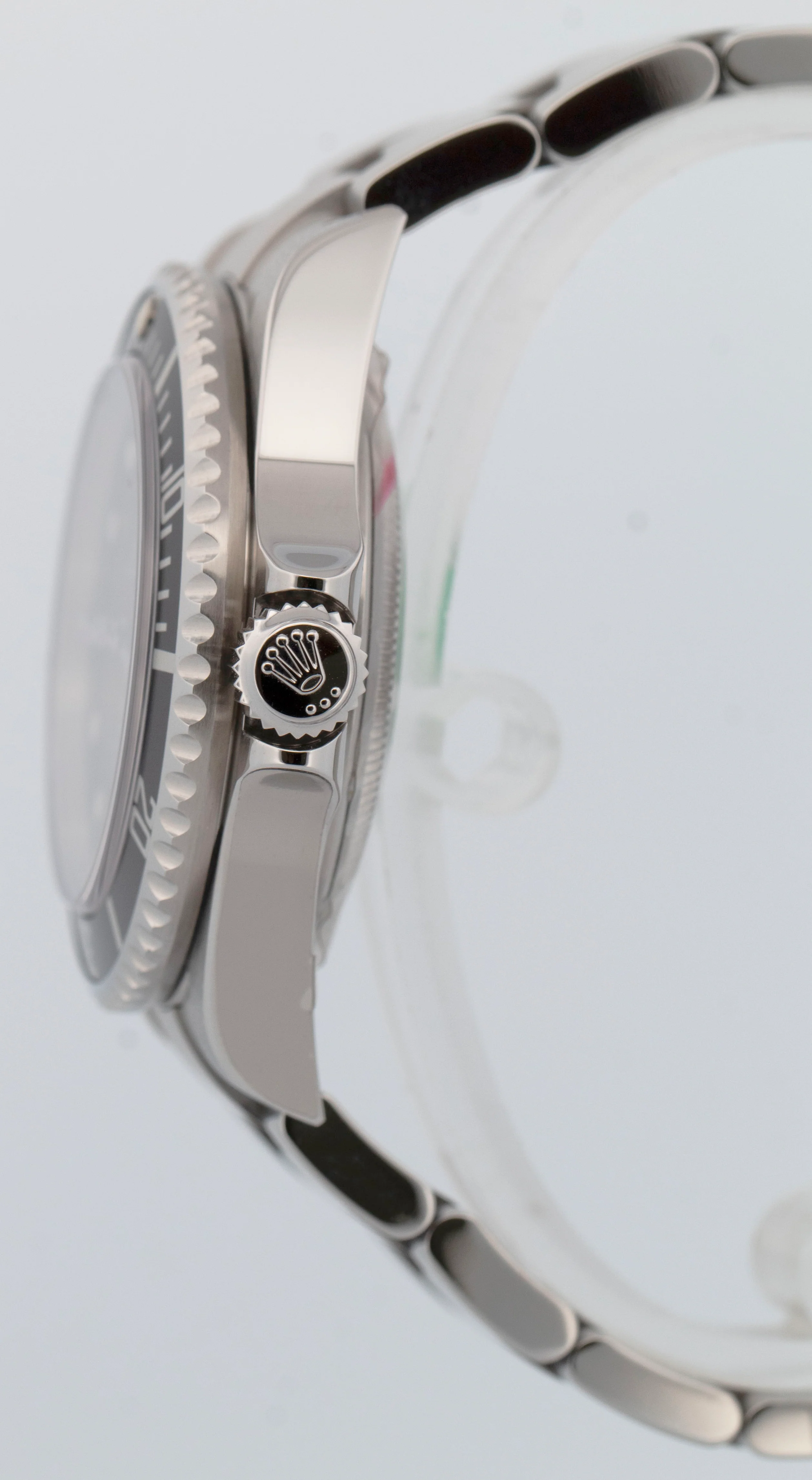 NEW STICKERED PAPERS Rolex Sea-Dweller 16600 40mm Black Steel NOS Date Watch BOX - Image 3