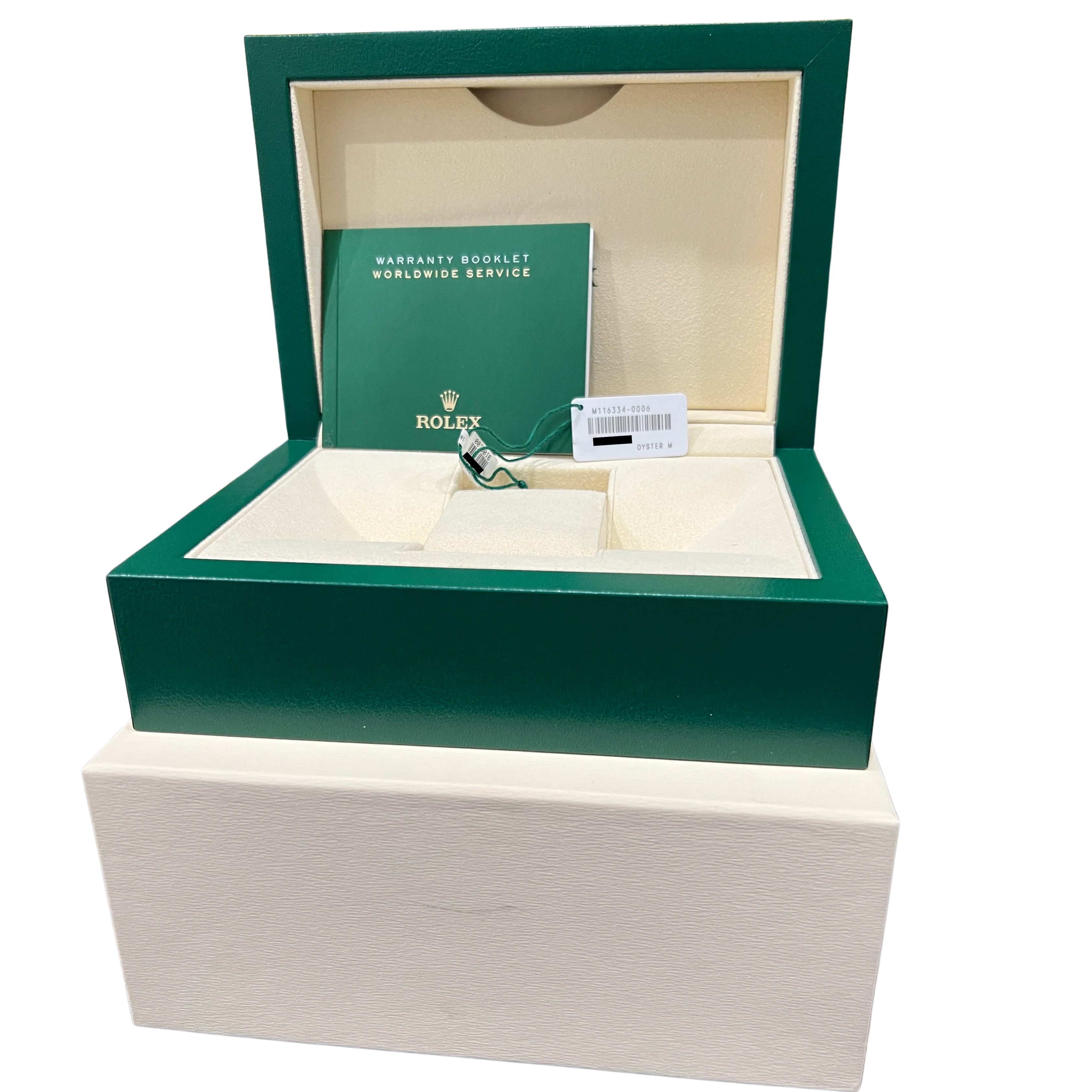 NEW STICKERED Rolex DateJust II White Steel Fluted Oyster 41mm Watch 116334 BOX - Image 2
