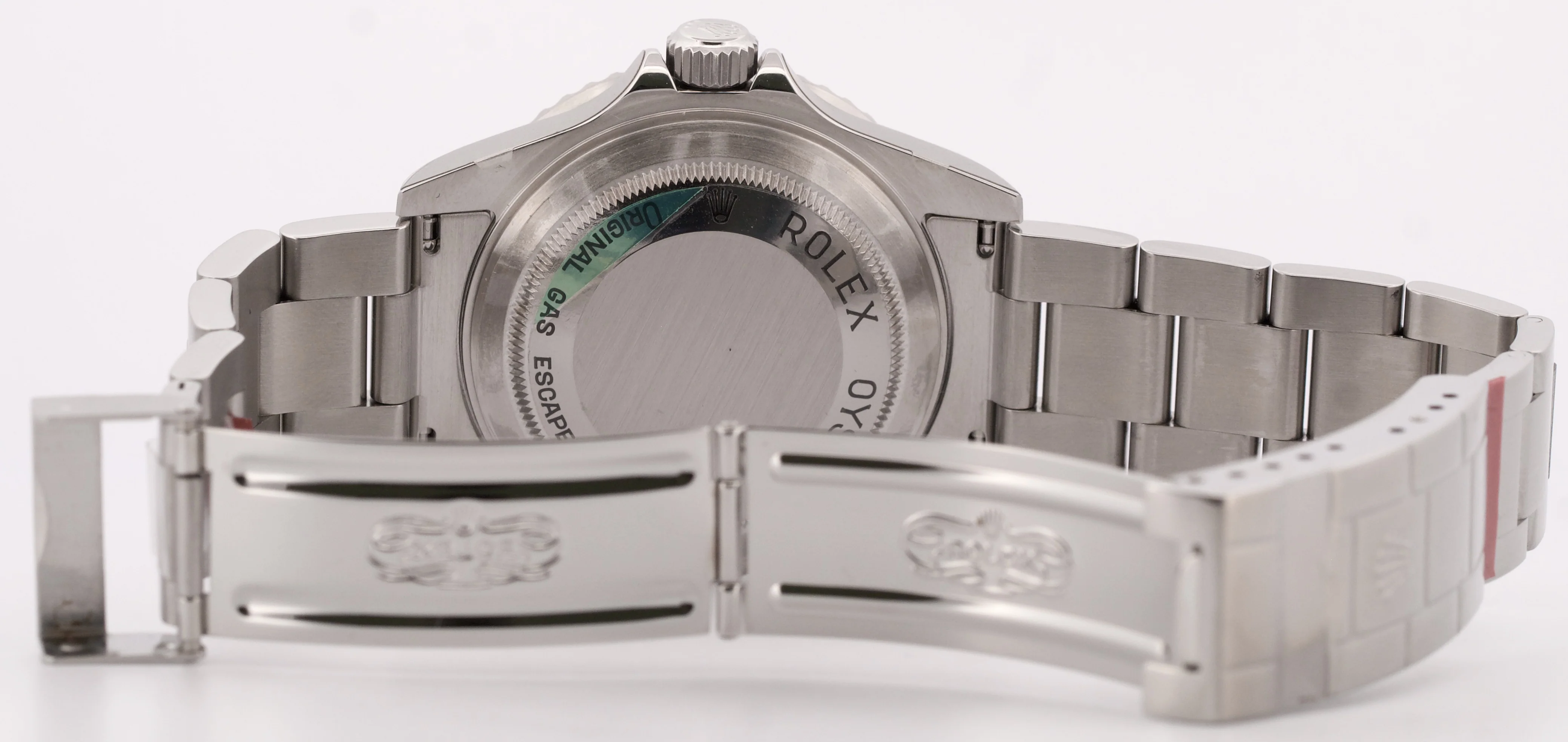 NEW STICKERED Rolex Sea-Dweller 16600 40mm Black Oyster NOS Steel Watch BOX - Image 7