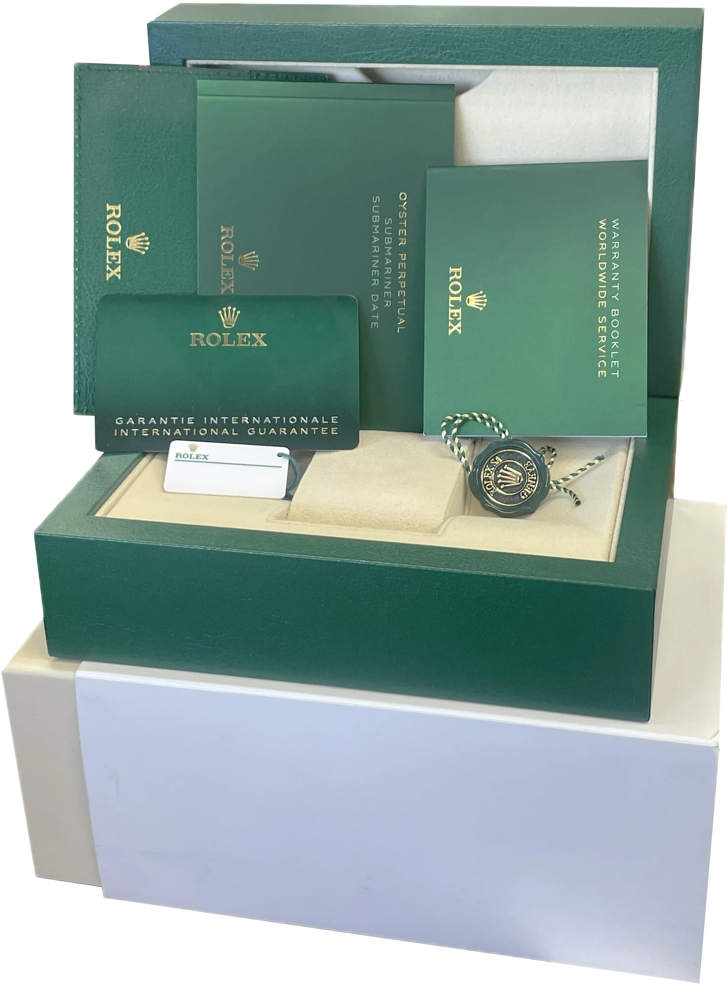 NEW UNWORN 2024 PAPERS Rolex Submariner No-Date 41mm 124060 LN Steel Watch BOX - Image 2