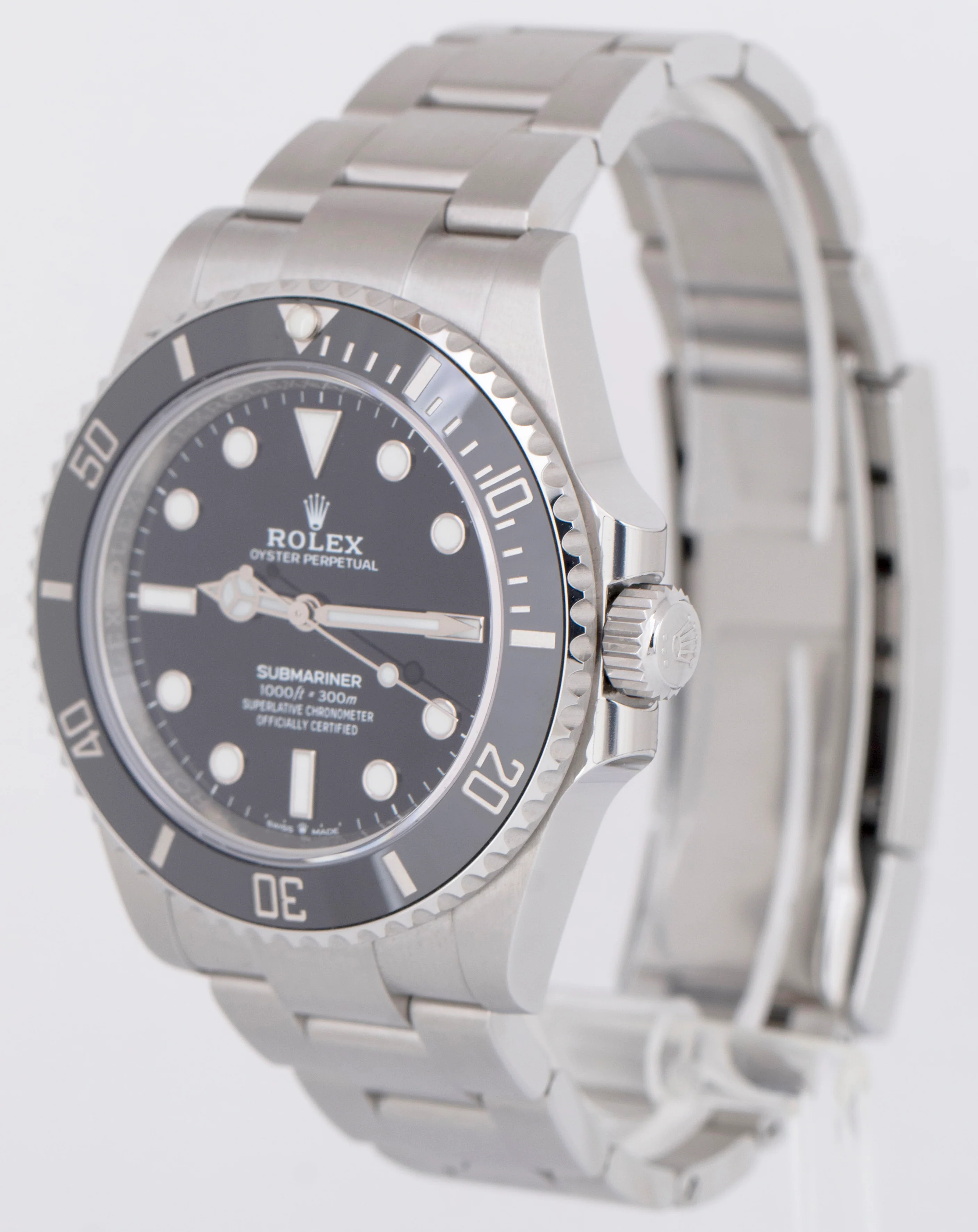 NEW UNWORN 2024 PAPERS Rolex Submariner No-Date 41mm 124060 LN Steel Watch BOX - Image 4