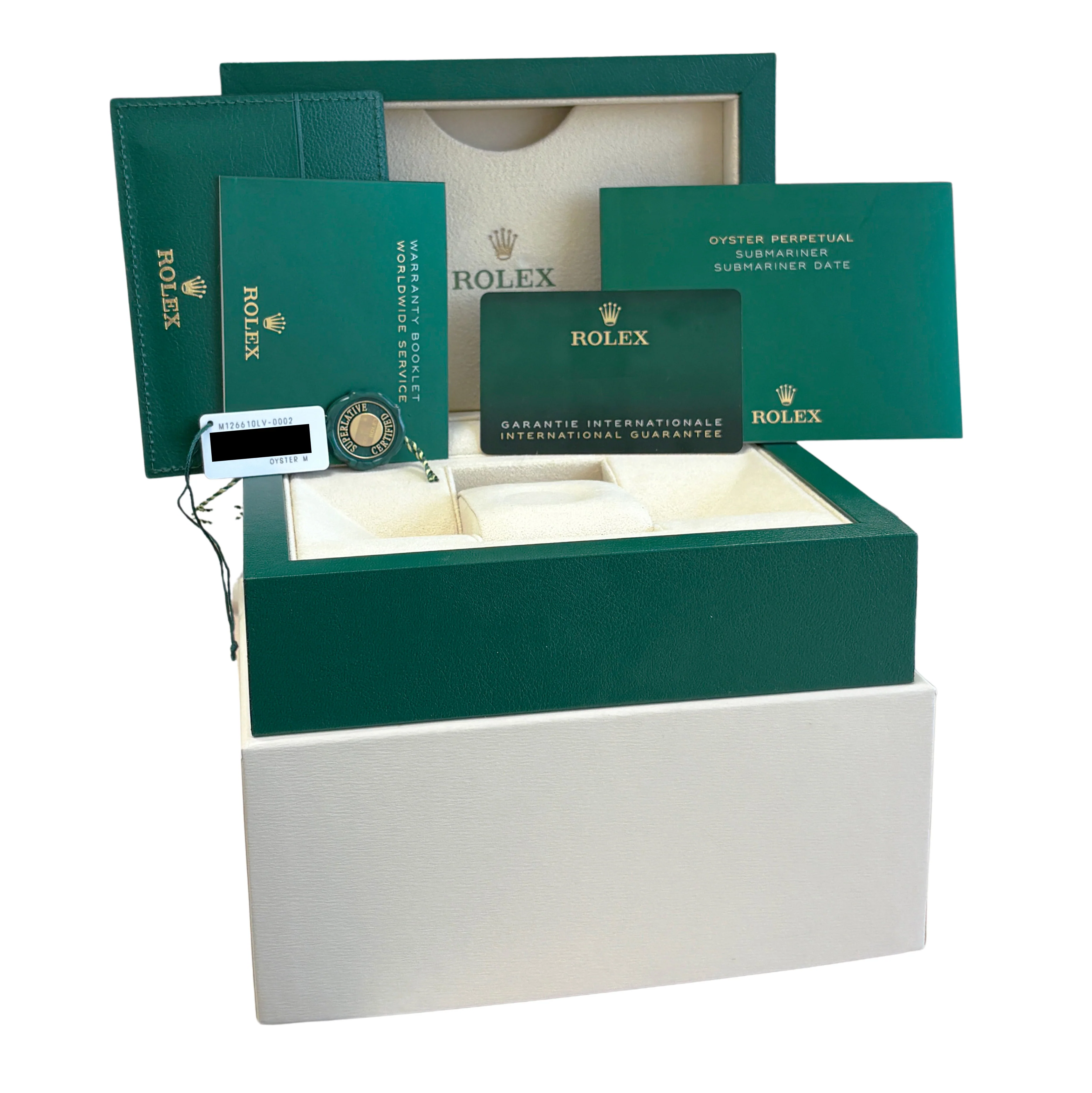 NEW UNWORN PAPERS Rolex Submariner 41mm STARBUCKS Green Watch 126610 LV BOX - Image 2