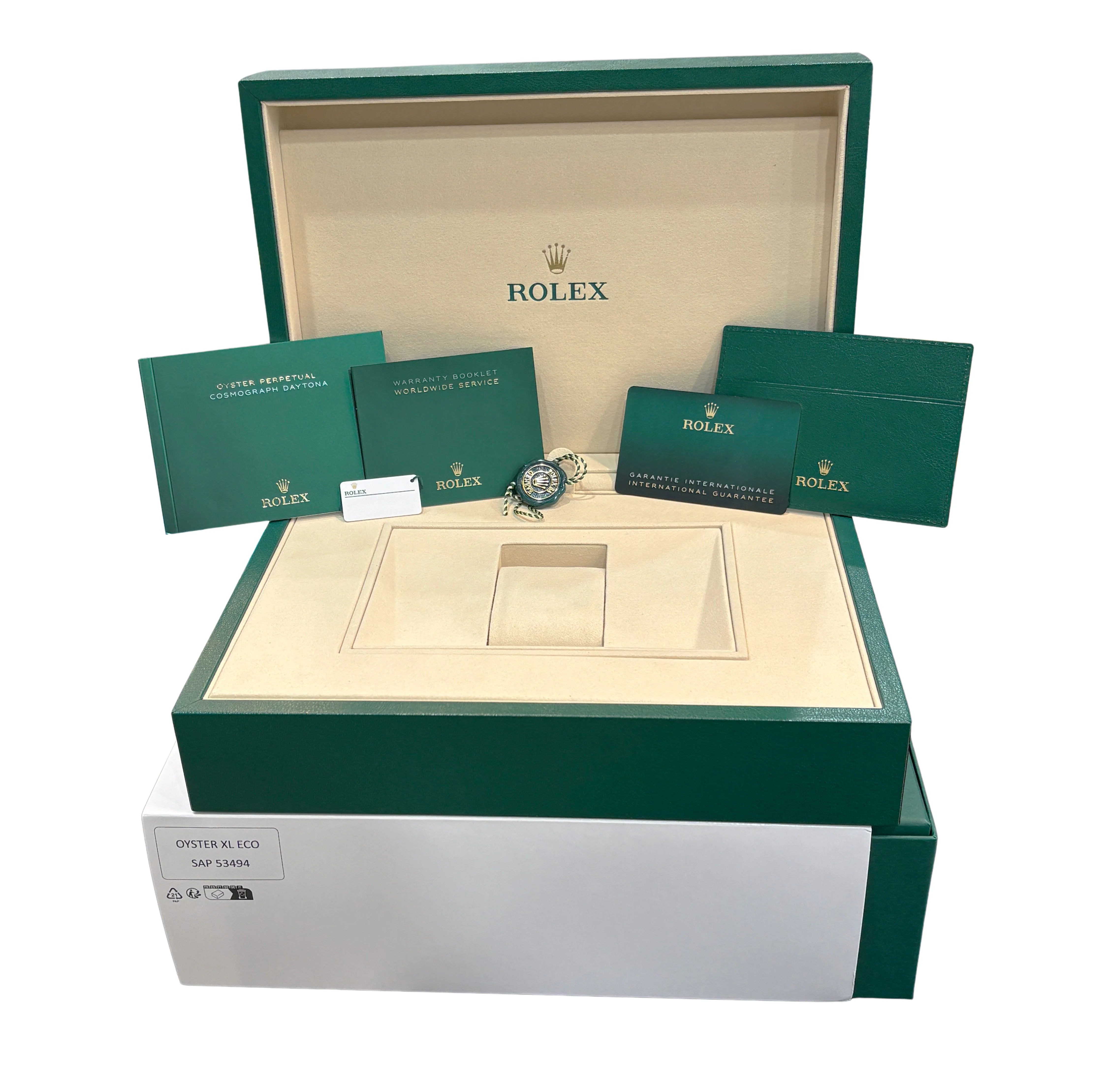 NEW UNWORN SEP 2025 Rolex Daytona GLACIER BLUE 40mm Platinum 126506 Watch BOX - Image 2
