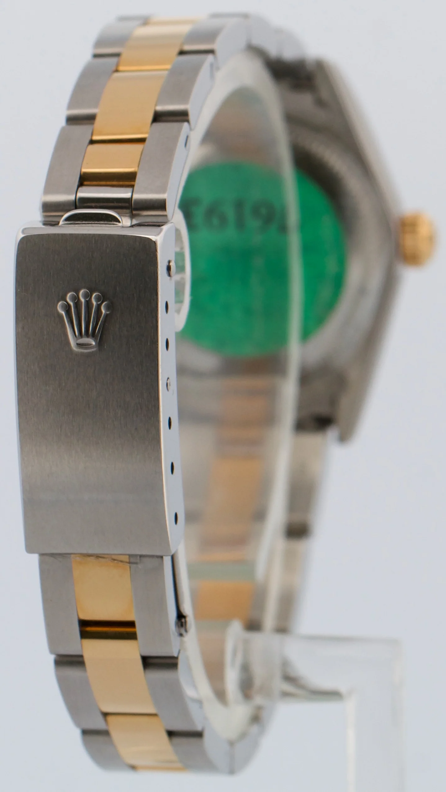 NOS STICKERED PAPERS Rolex Oyster Perpetual 24mm FACTORY BLACK DIAMOND 76193 BOX - Image 6