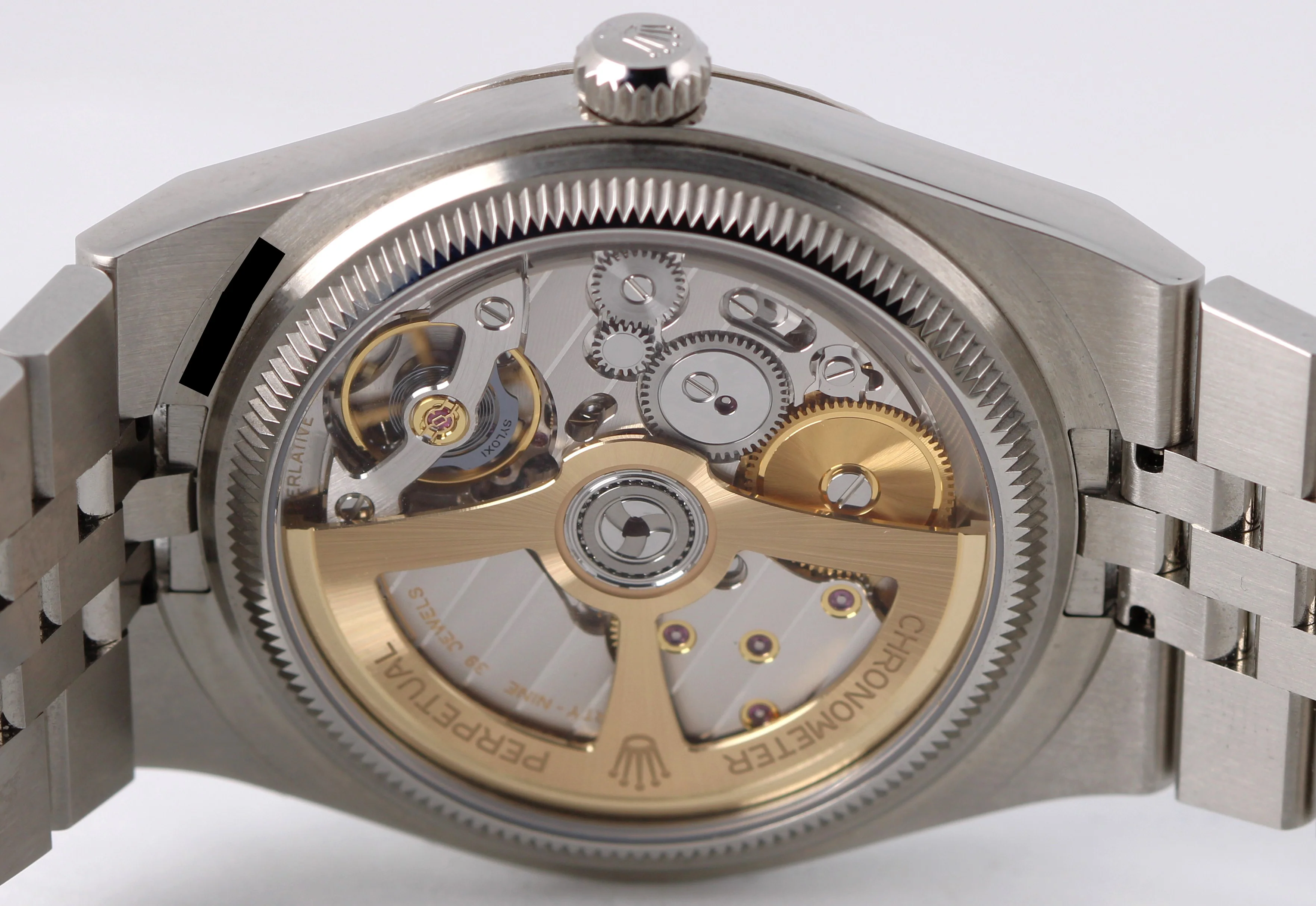 NOV. 2025 PAPERS Rolex Land-Dweller White Honeycomb 36mm 127234 Flat Jubilee BOX - Image 9
