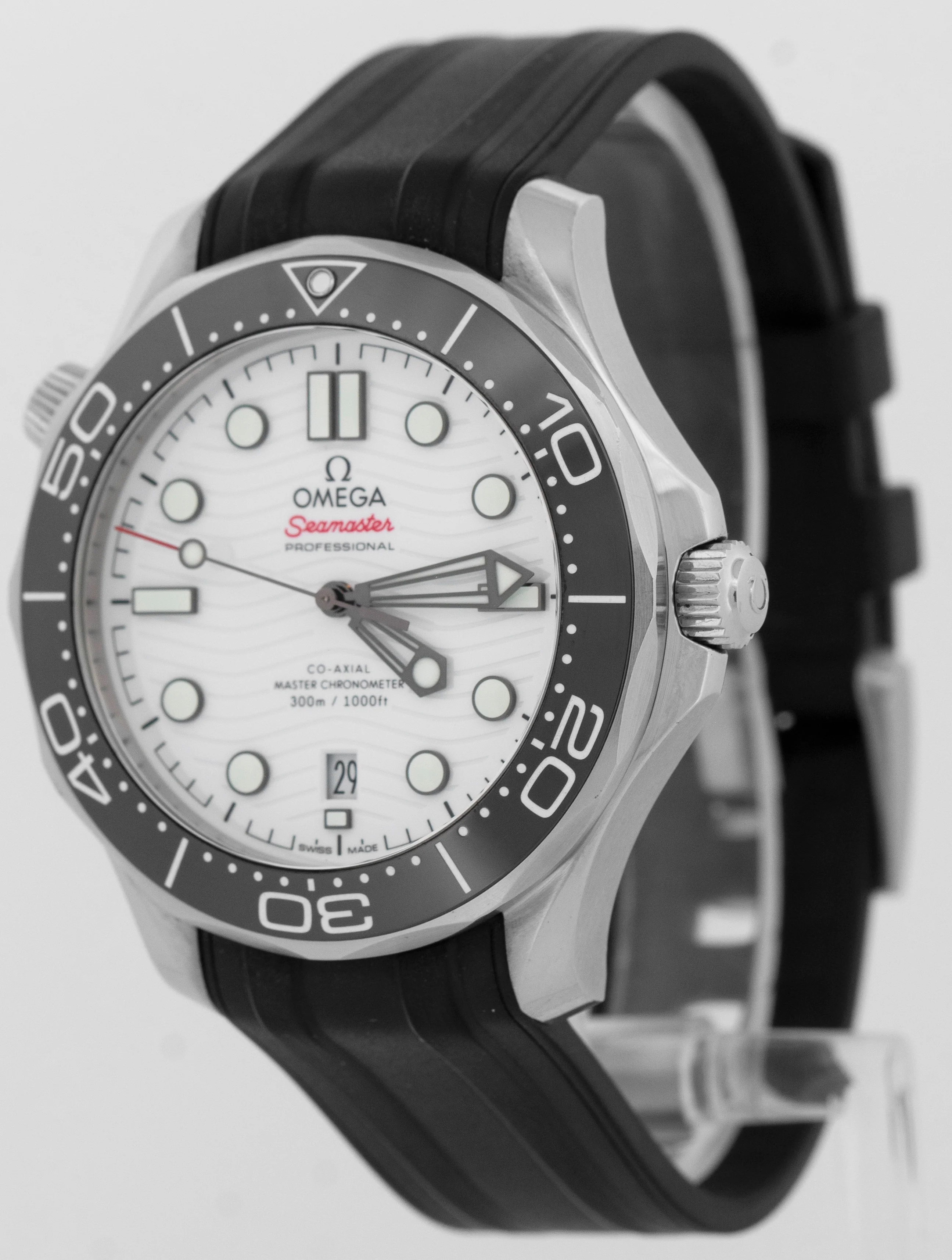 Omega Seamaster 300 Co-Axial PAPERS 42mm Stainless White 210.32.42.20.04.001 BOX - Image 3