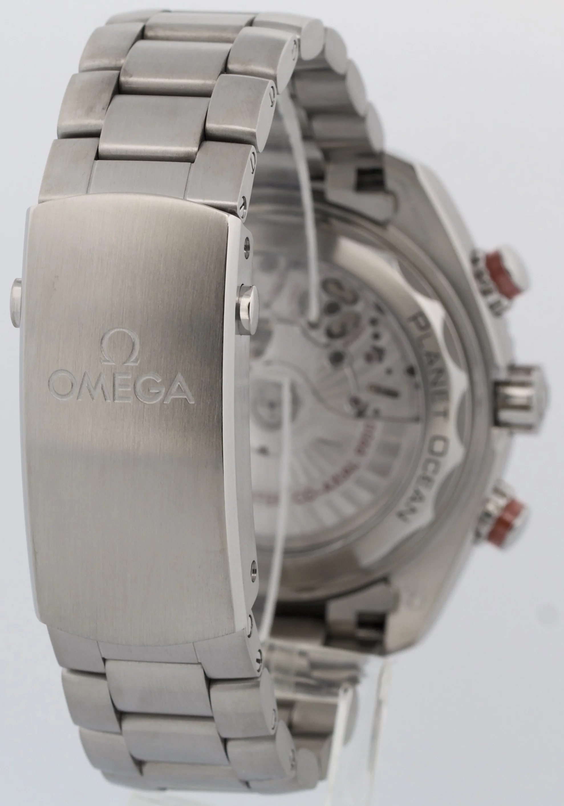 Omega Seamaster Planet Ocean 600M 45.5mm ORANGE Steel 215.30.46.51.99.001 Watch - Image 6