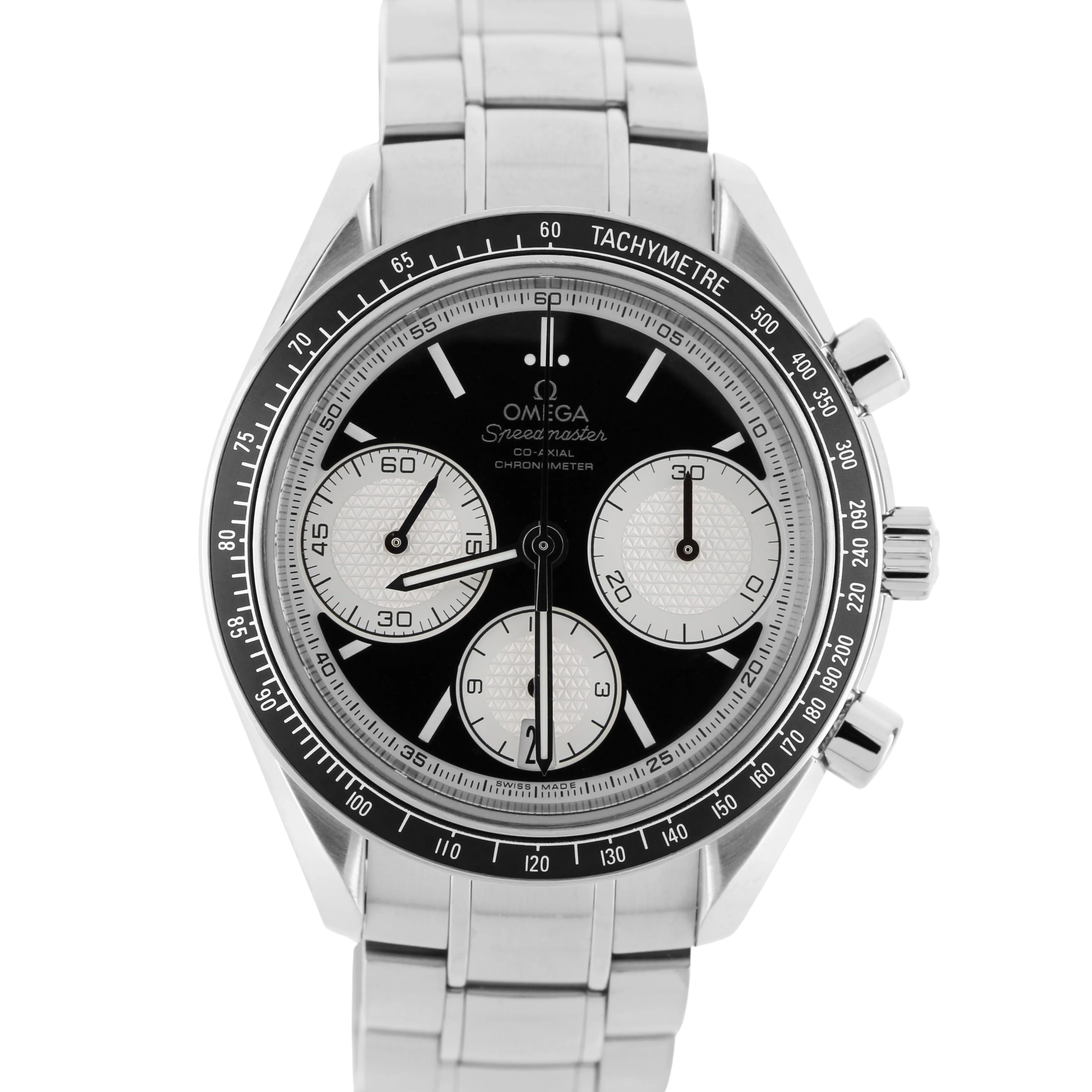 Omega Speedmaster Racing PAPERS Black Panda 40mm 326.30.40.50.01.002 Watch BOX