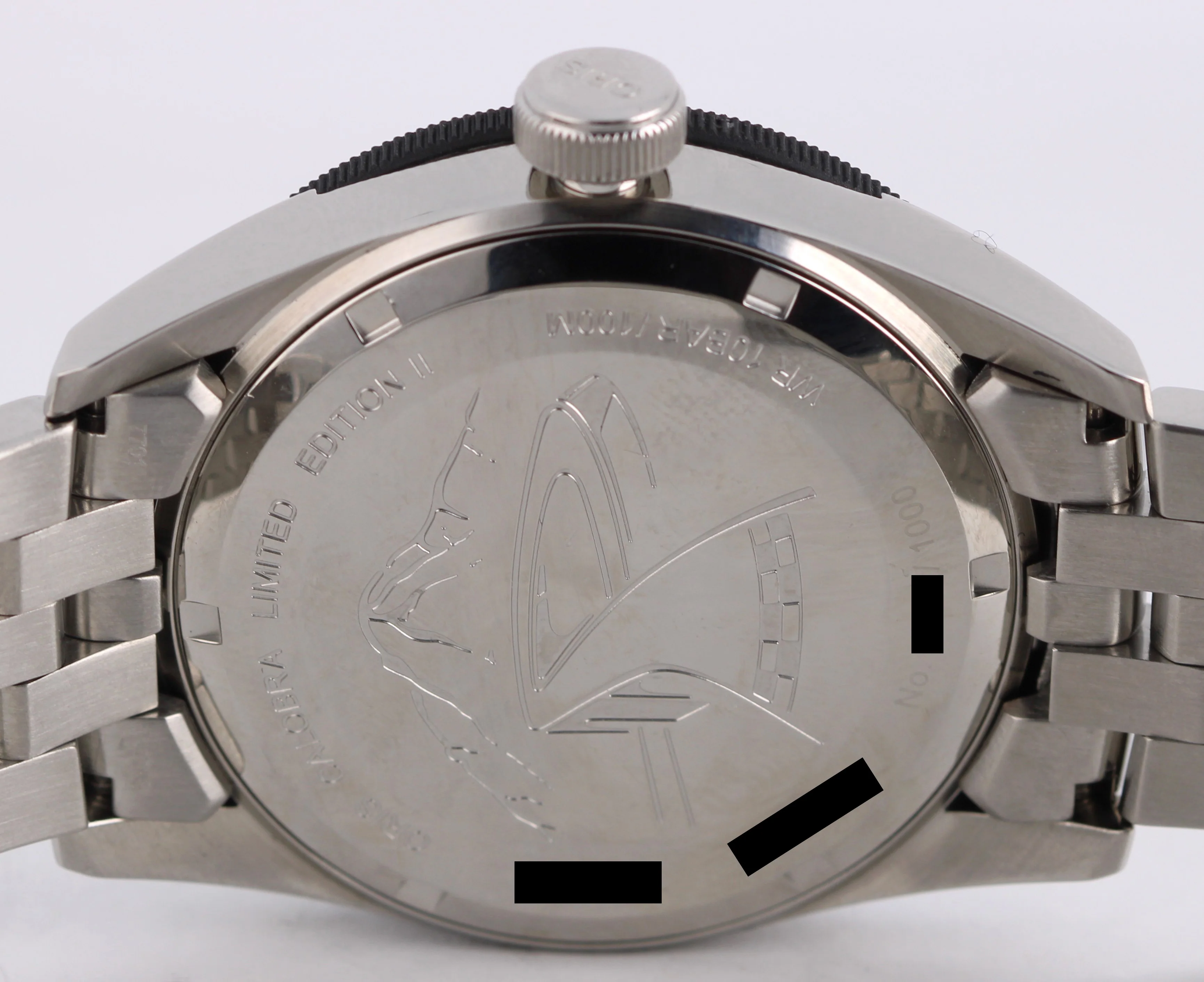 Oris Calobra Day Date Limited Edition II Steel Black Green 44mm 7706-94 Watch - Image 9