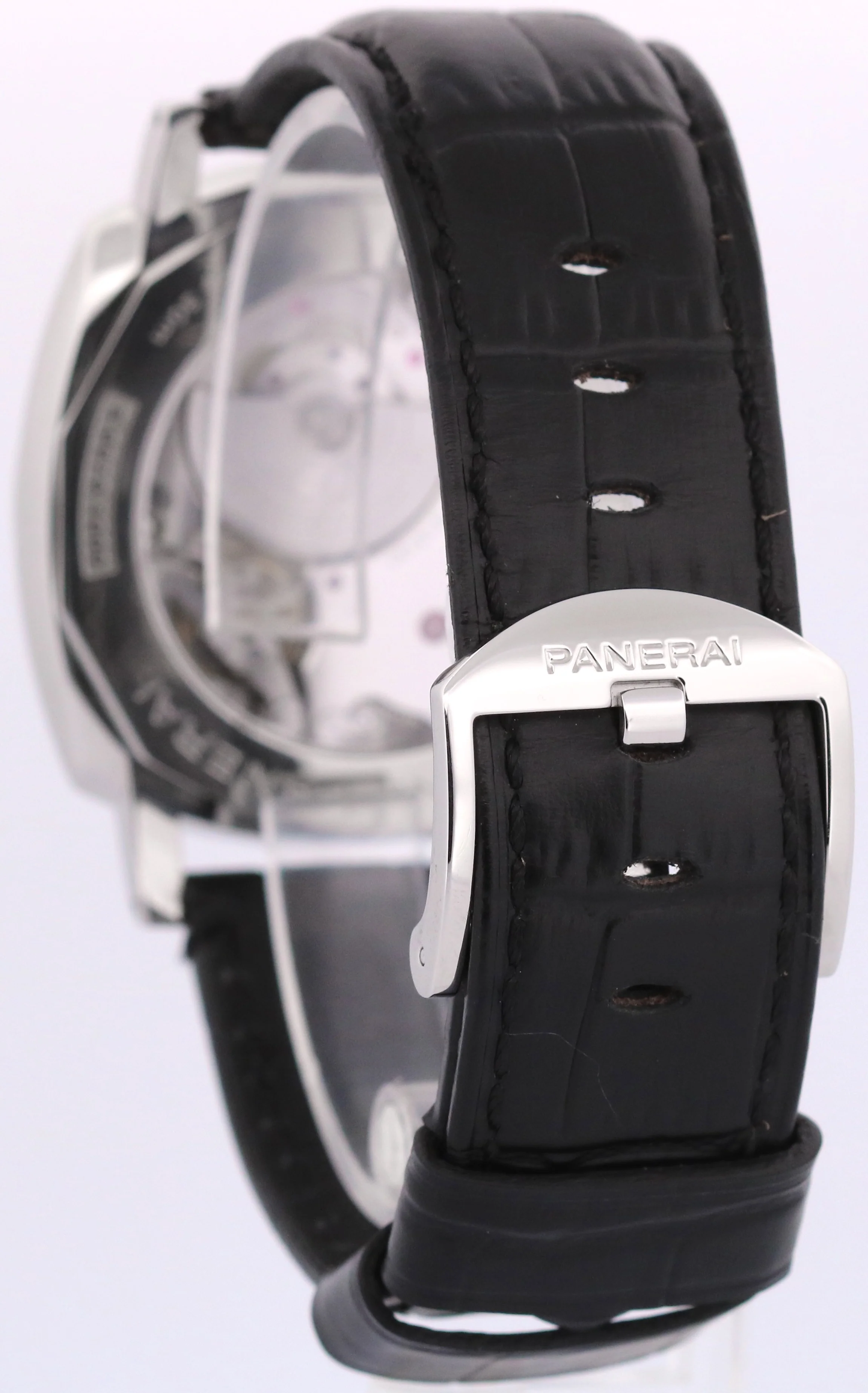 Panerai Luminor Due PAM00674 Black Stainless Steel Leather 45mm PAM674 BOX - Image 5