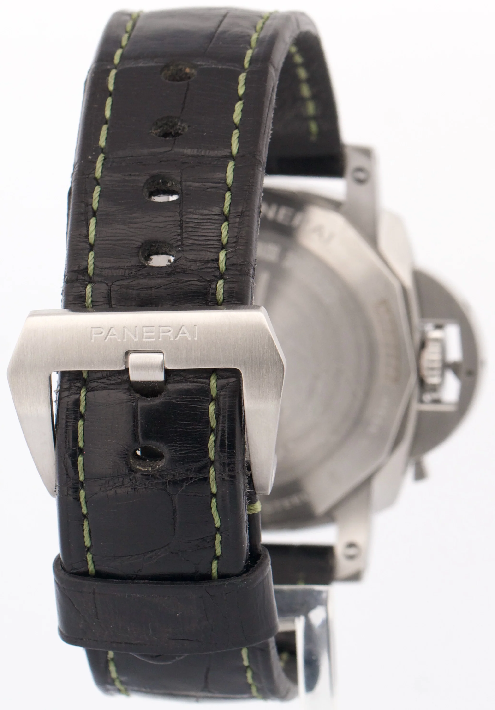 Panerai Luminor GMT 3 Days MS DHONI PAM01056 Steel GREEN Automatic 44mm PAM1056 - Image 6