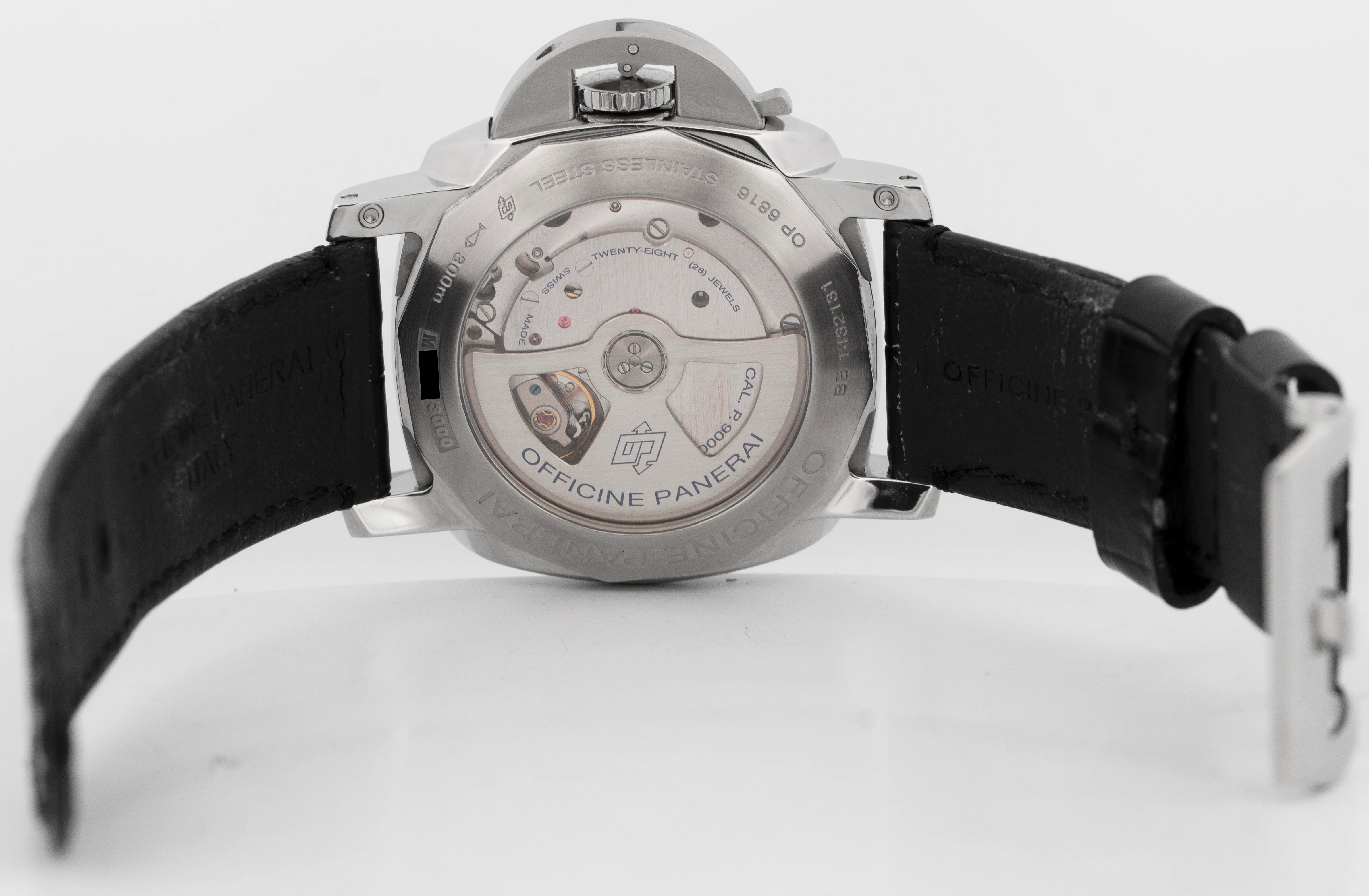 Panerai Luminor Marina PAM00359 Steel Arabic Black 44mm Automatic Date Watch - Image 6