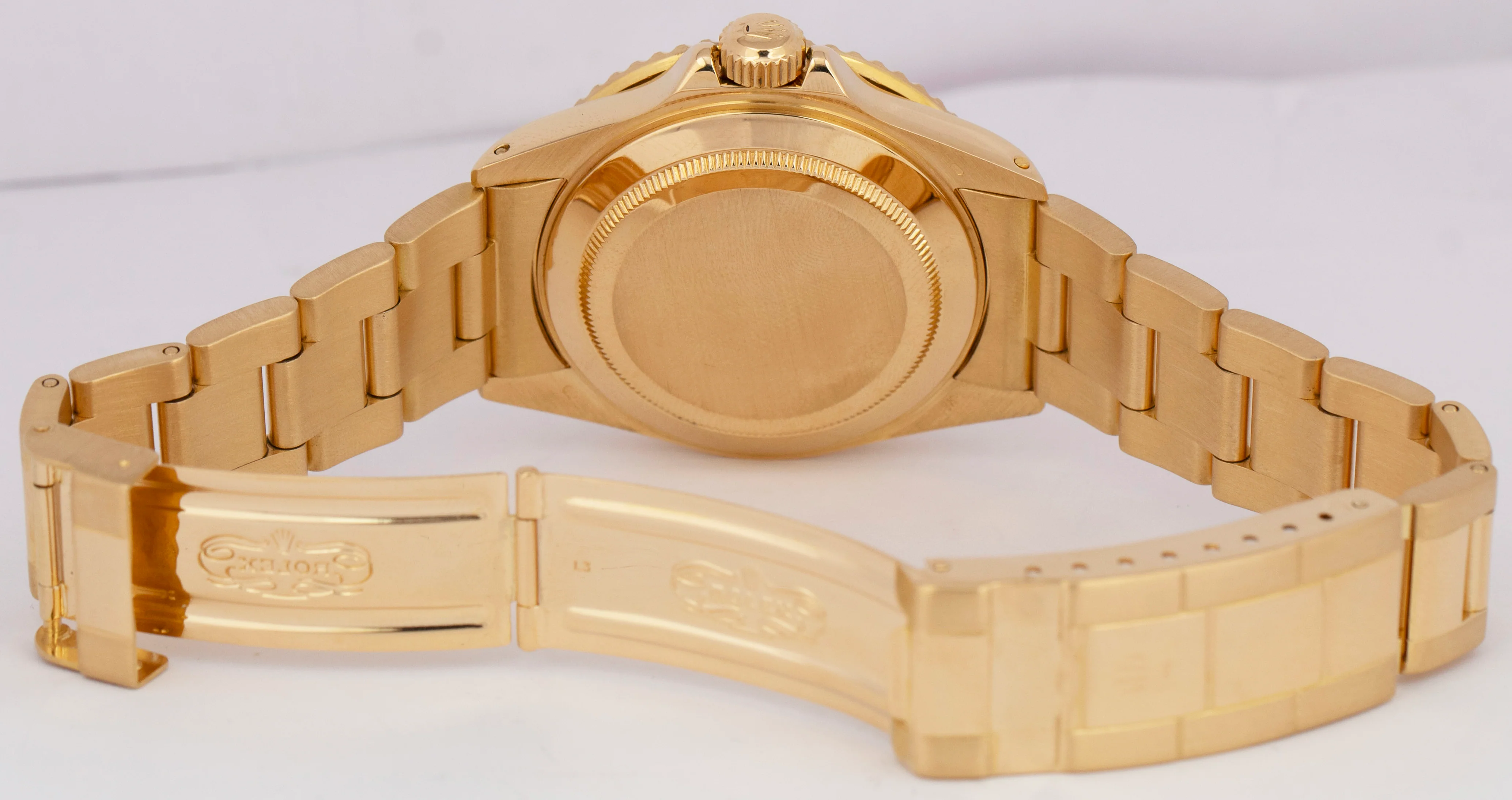 PAPERS 1987 Rolex Submariner Date Black 18K Yellow Gold 40mm 16808 Watch BOX - Image 8