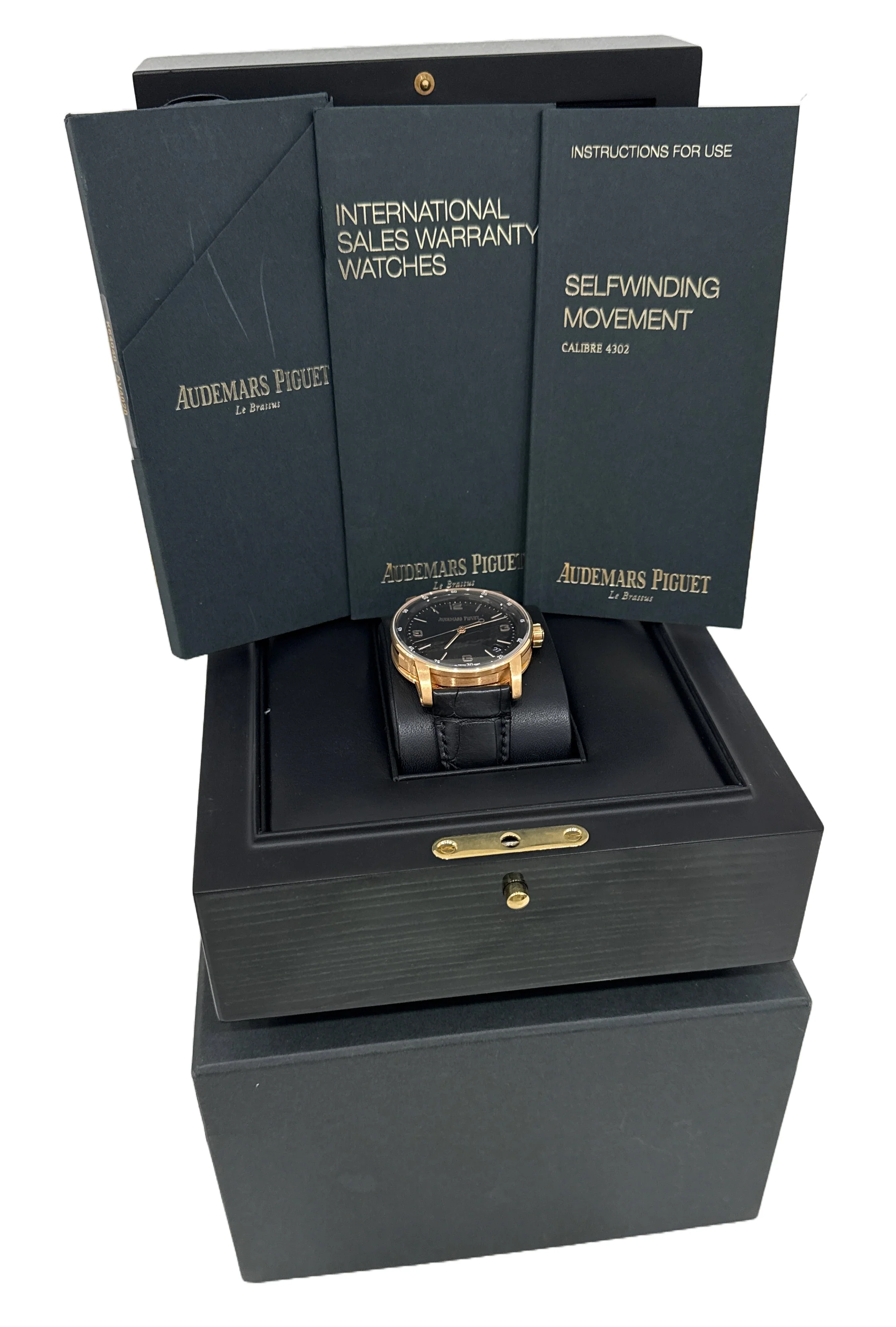 PAPERS Audemars Piguet Code 11.59 BLACK 18K Gold 41mm 15210OR.OO.A002KB.01 BOX - Image 2