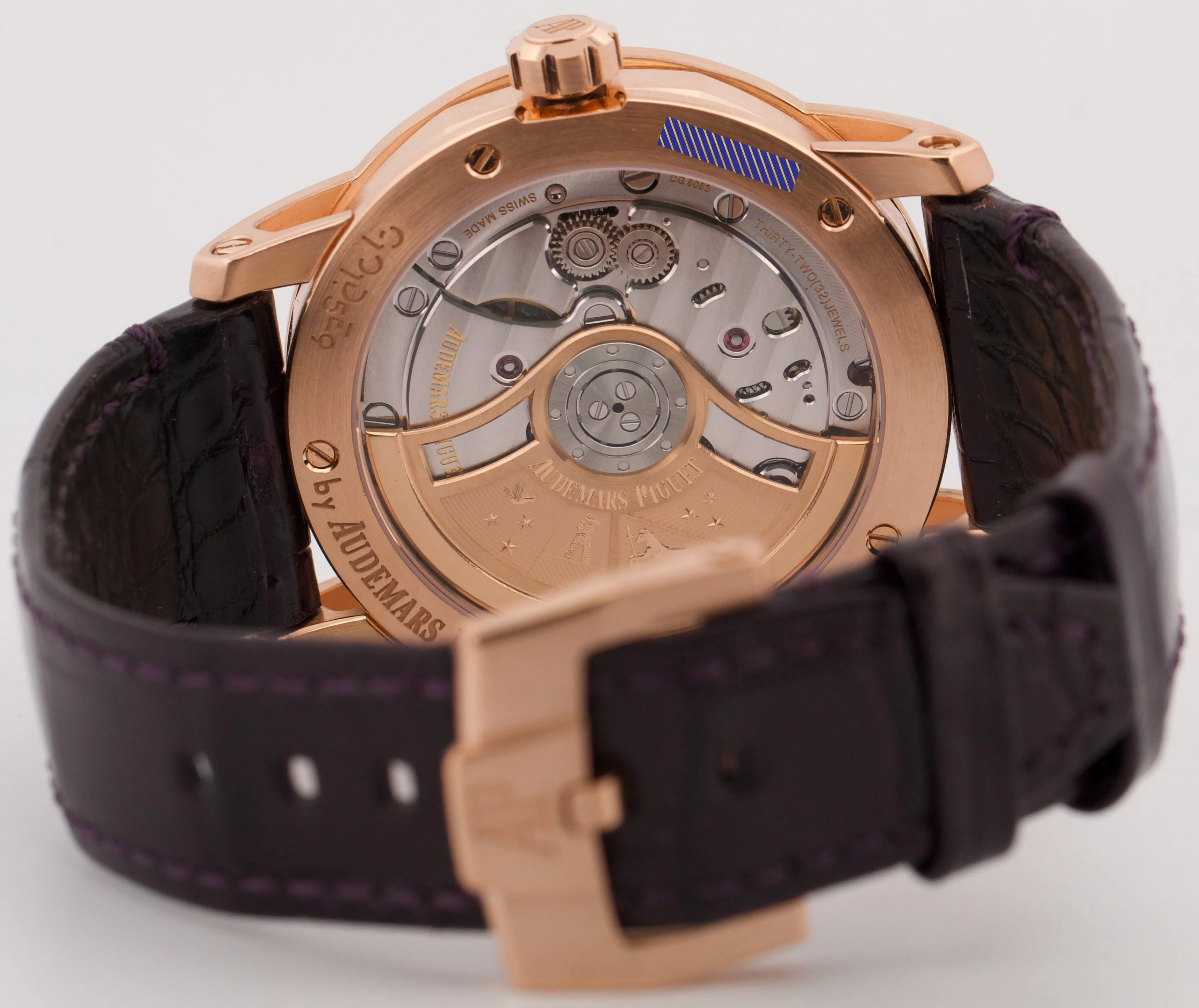 PAPERS Audemars Piguet Code 11.59 PURPLE 18K Gold 41mm 15210CR.OO.A002KB.02 BOX - Image 7